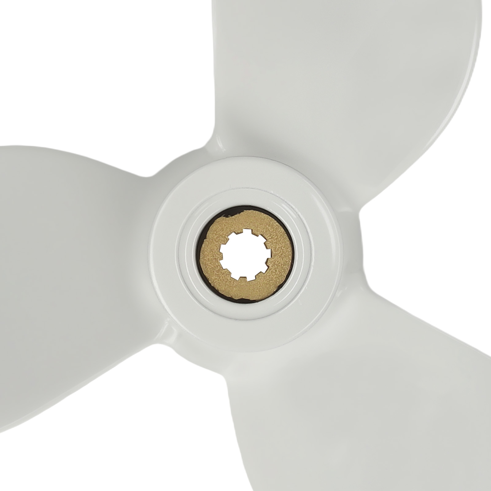 7.5x7 Aluminum Propeller for Yamaha 4-6HP 6E0-45943-01-EL RH 9 Tooth
