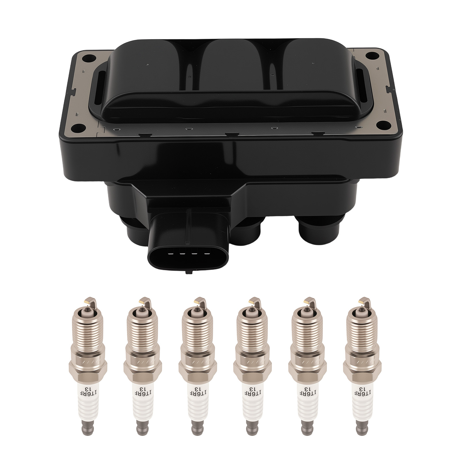 Ignition Coil & Spark Plug Replacement for Ford Mustang 2005-2010 4.0L V6