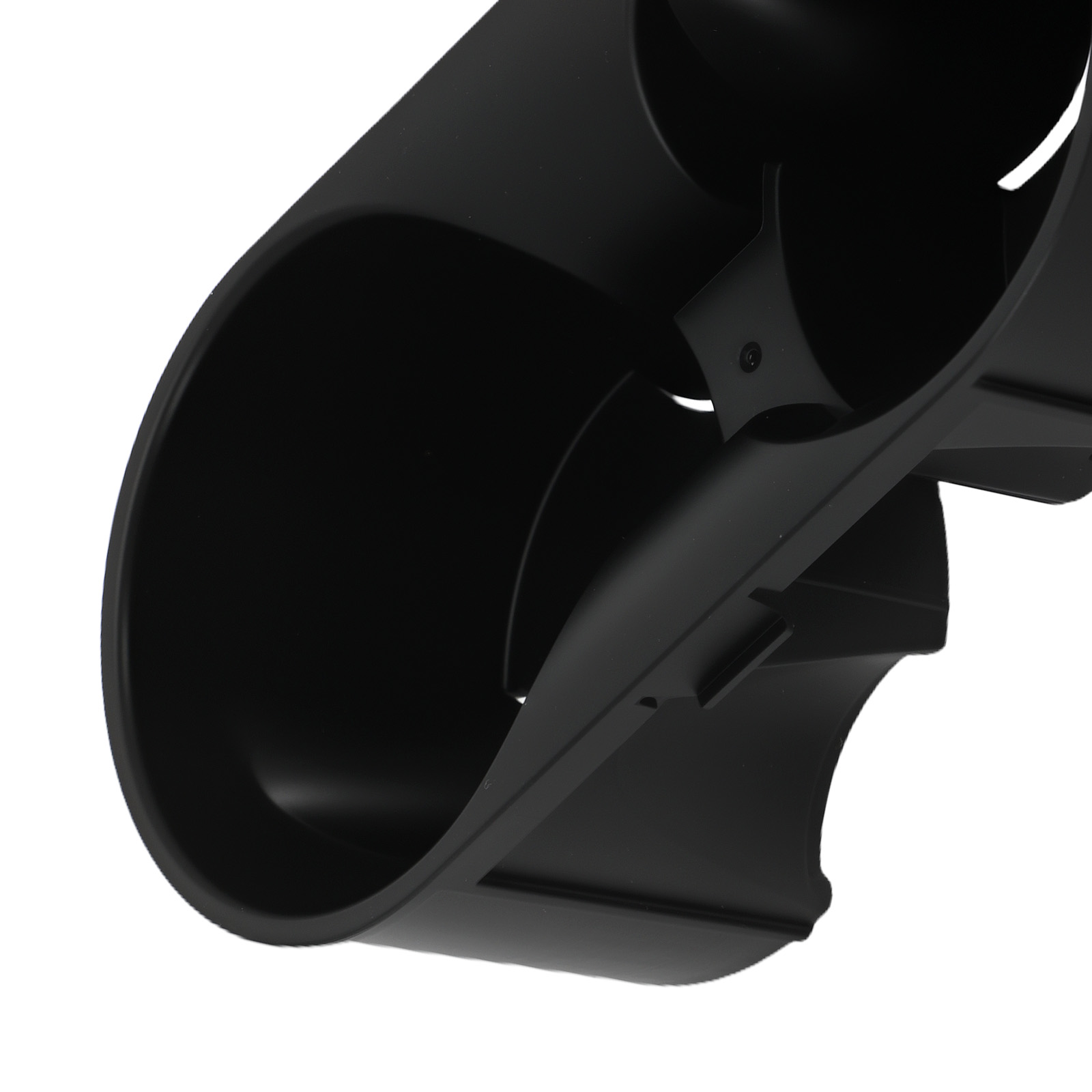 Black Water Cup Holder Console for Jeep Wrangler 2007-2010 1FH72XDVAA Front