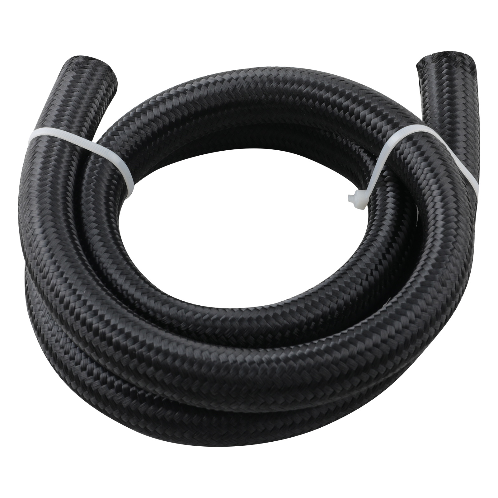 AN16 16AN Nylon Steel Braided Oil Fuel Gas Radiator Line Hose 500psi Universal