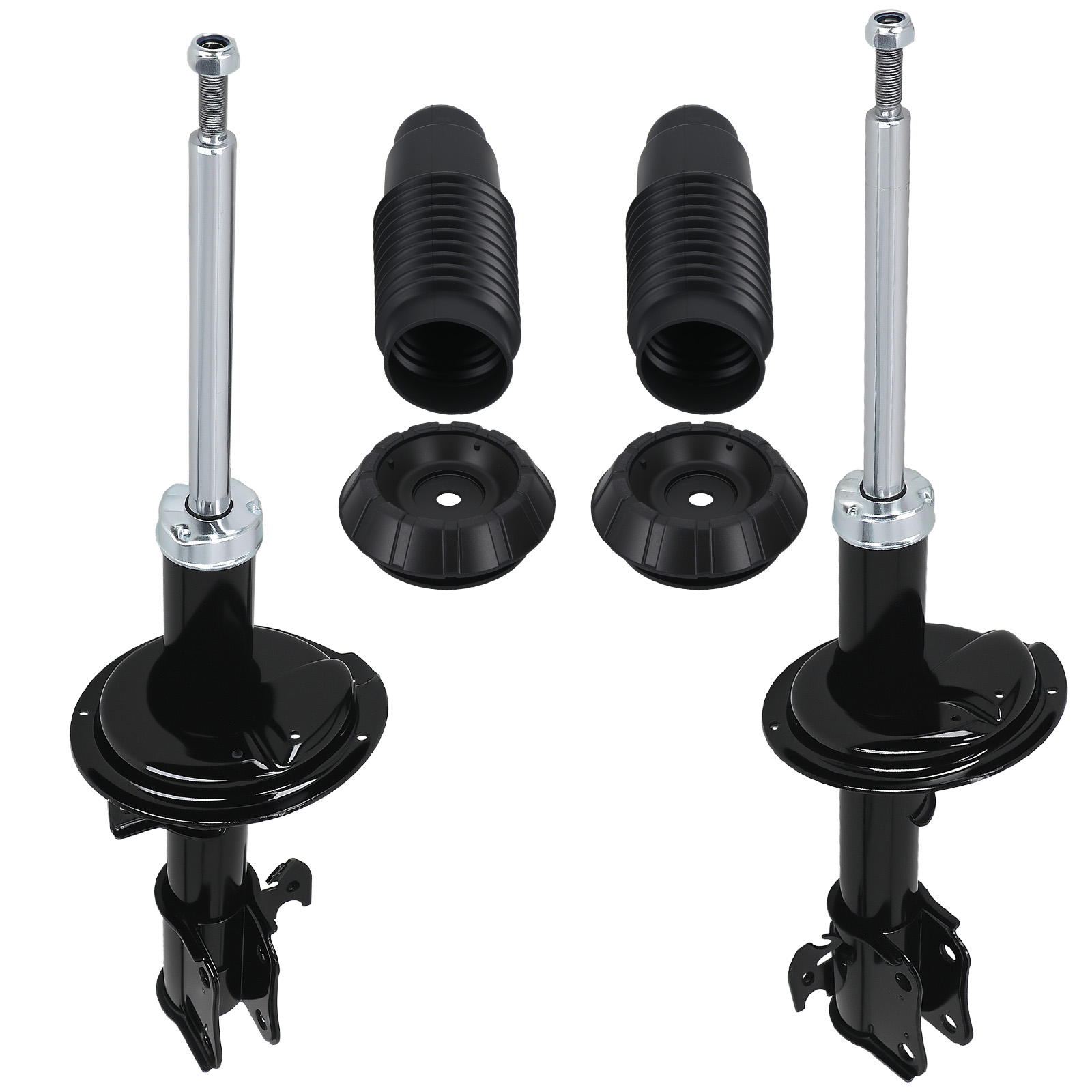 2x Federbein + Domlager Kit for Opel Agila/Suzuki Splas 4708282 Vorne 2008-2025