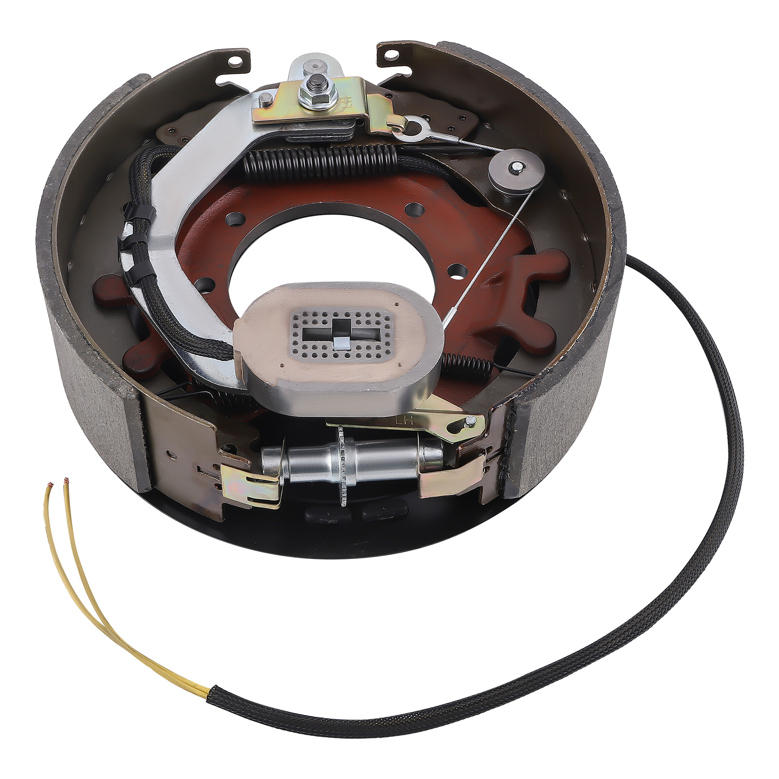 Electric Trailer Backing Plate Brake 12-1/4 x 3-3/8 For 10K Trailer Axle 23-450