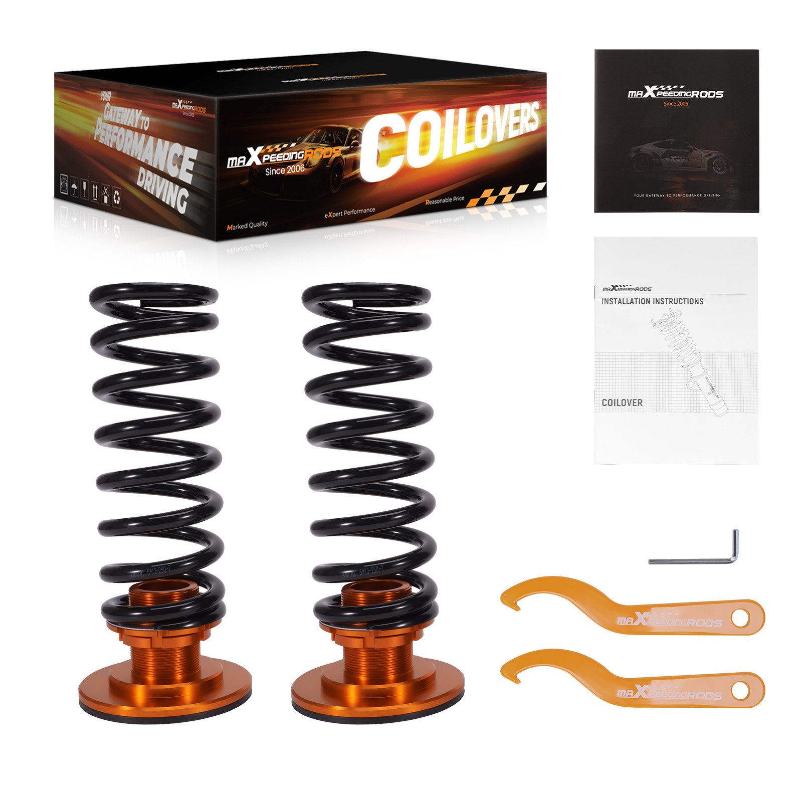 Gewindefahrwerk for Nissan 350Z Z33 Coupé Cabrio 2003-2007 Skyline Coupe