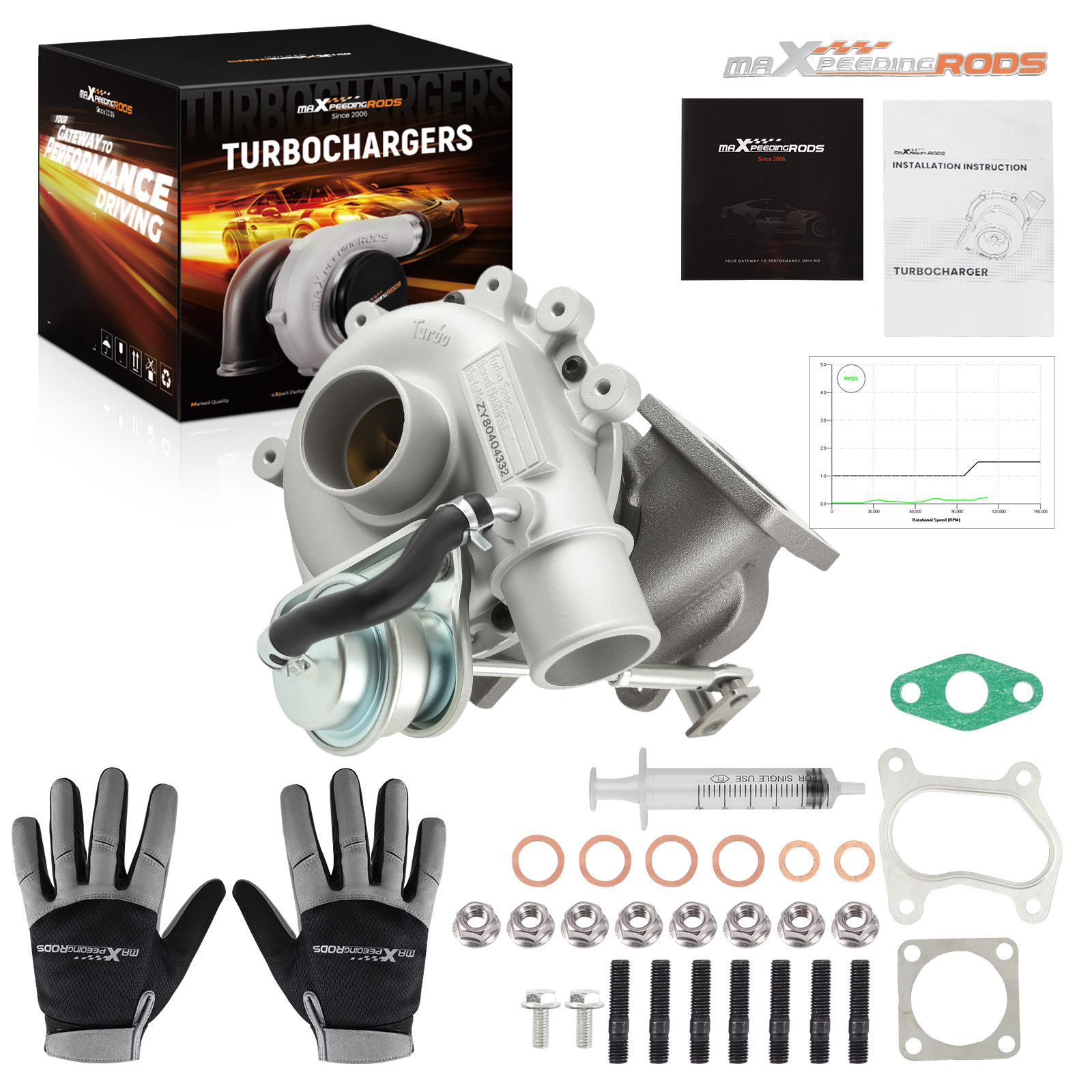 Billet Stage 1 Turbo For Mazda B2500 Bravo J97a  2.5l Wl84 Vj33 Rhf5 upgrade