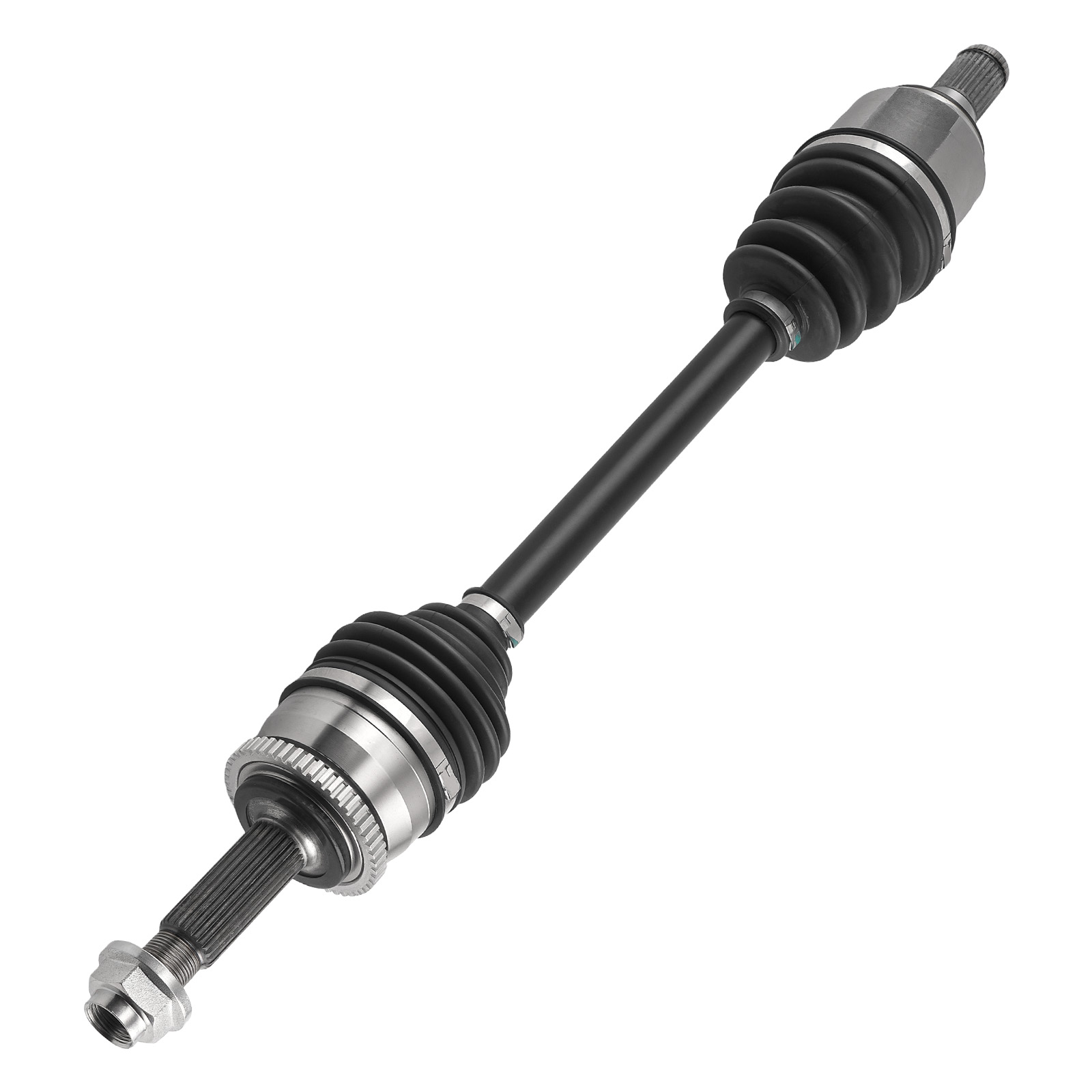Front CV Axle Shaft Boot &Wheel Bearing for Accent FWD Auto Trans 2012-2017