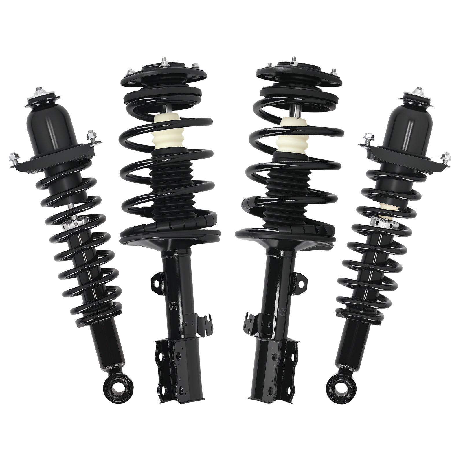 4PCS Front & Rear Complete Strut & Coil Springs Kit for 2003-2008 Toyota Corolla