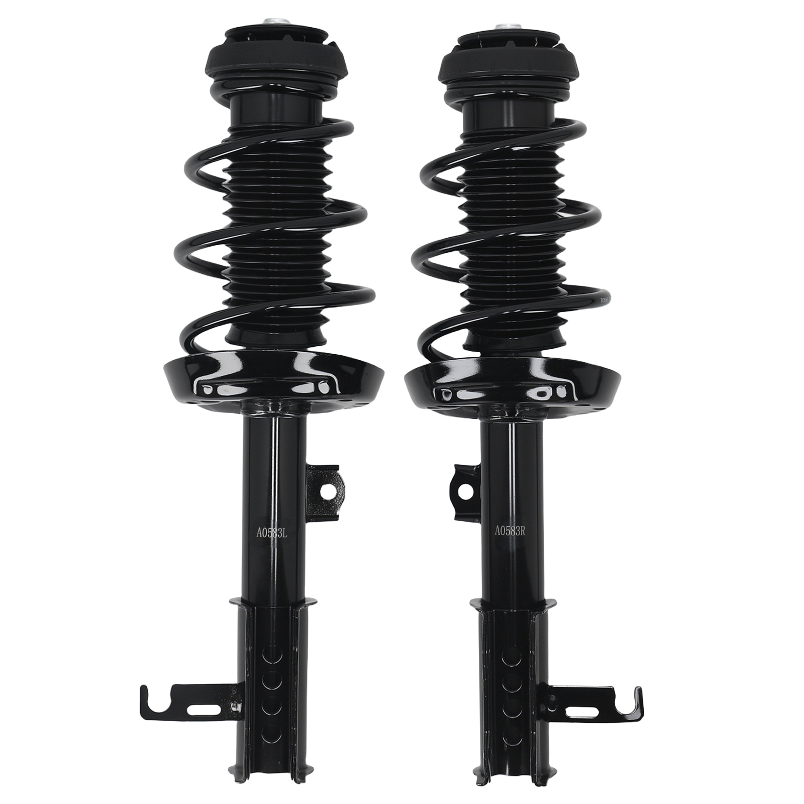 Pair Front Shocks Struts Coil Springs Assembly For 2011-2012 Chevrolet Cruze