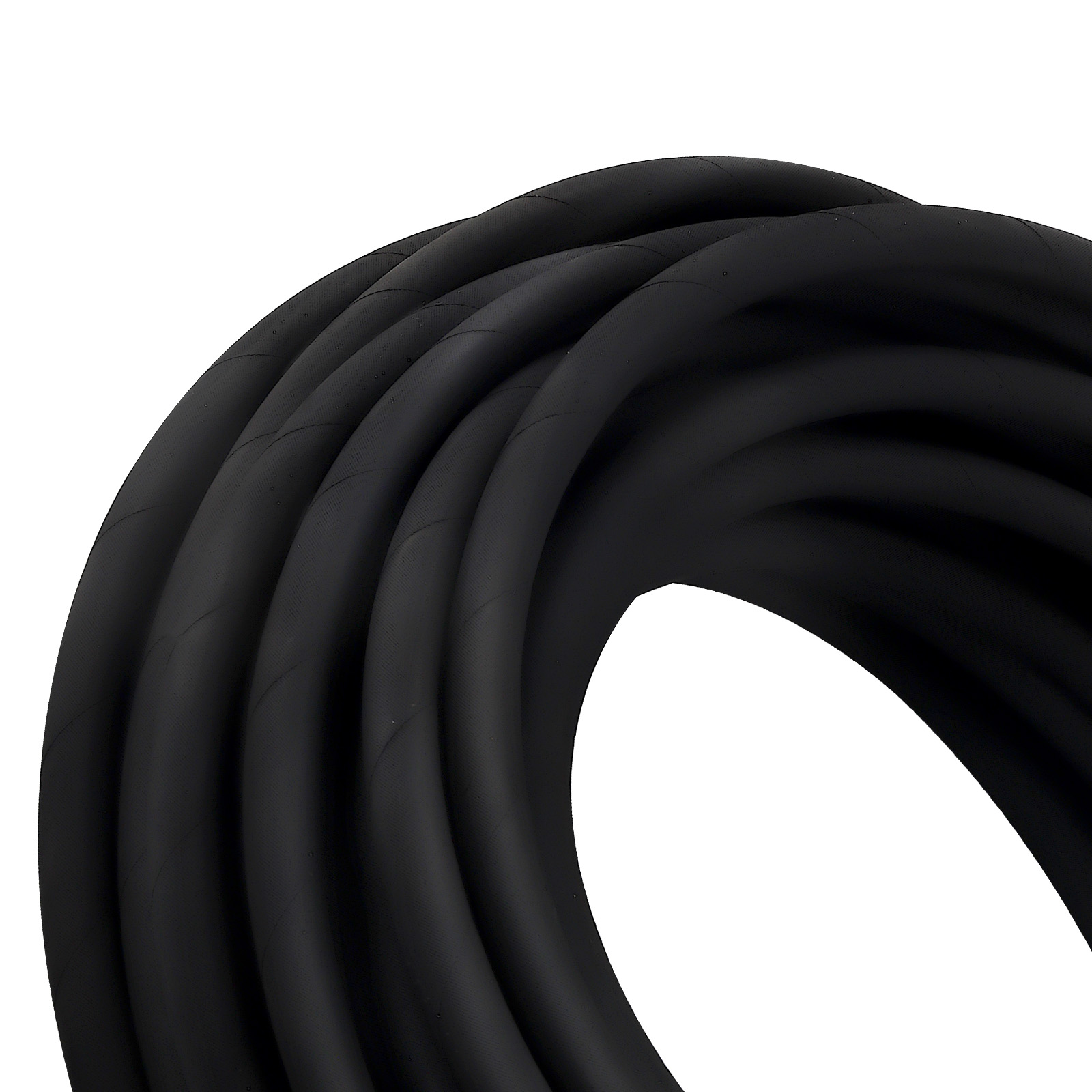 3/8In x 6000psi  HighTem Pressure Washer Hose 100ft 2-Braid Gray Non-Marking