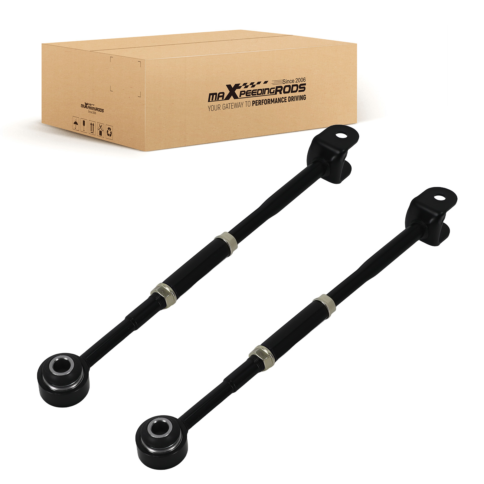2x Rear Lower Rearward Control Arms for Toyota Camry Avalon Highlander 2002-2011