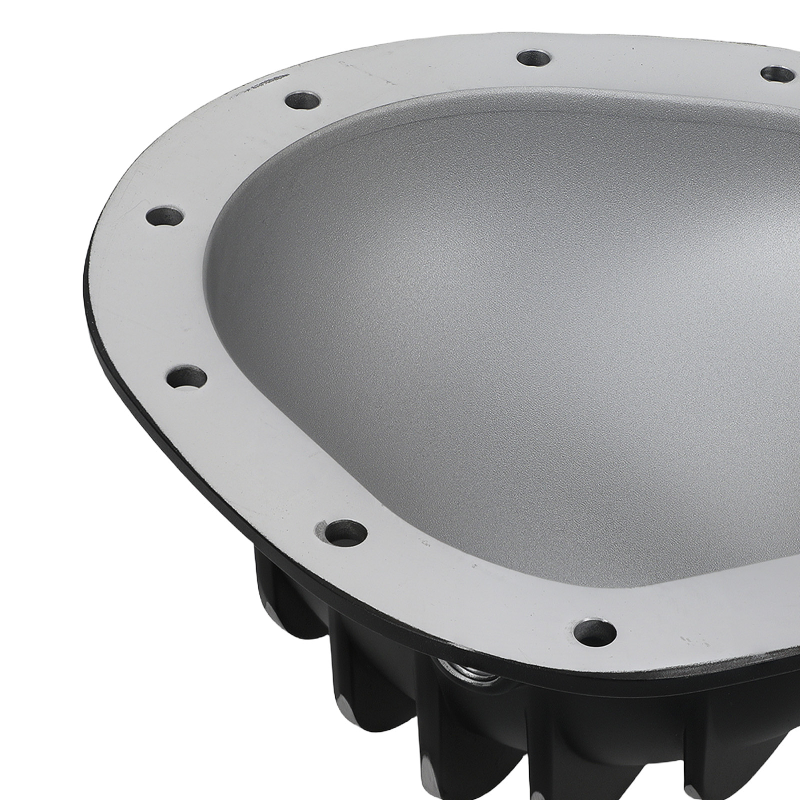 Black Rear Differential Cover for Chevy/GMC 1962-1982 Aluminum w/ Hardware