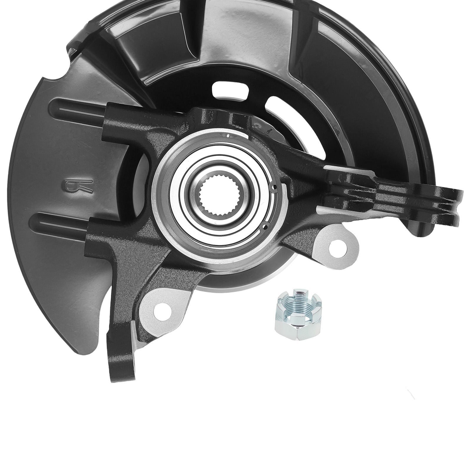 Front Right Steering Knuckle Assembly for Hyundai Elantra Limited 2007-10 LK114