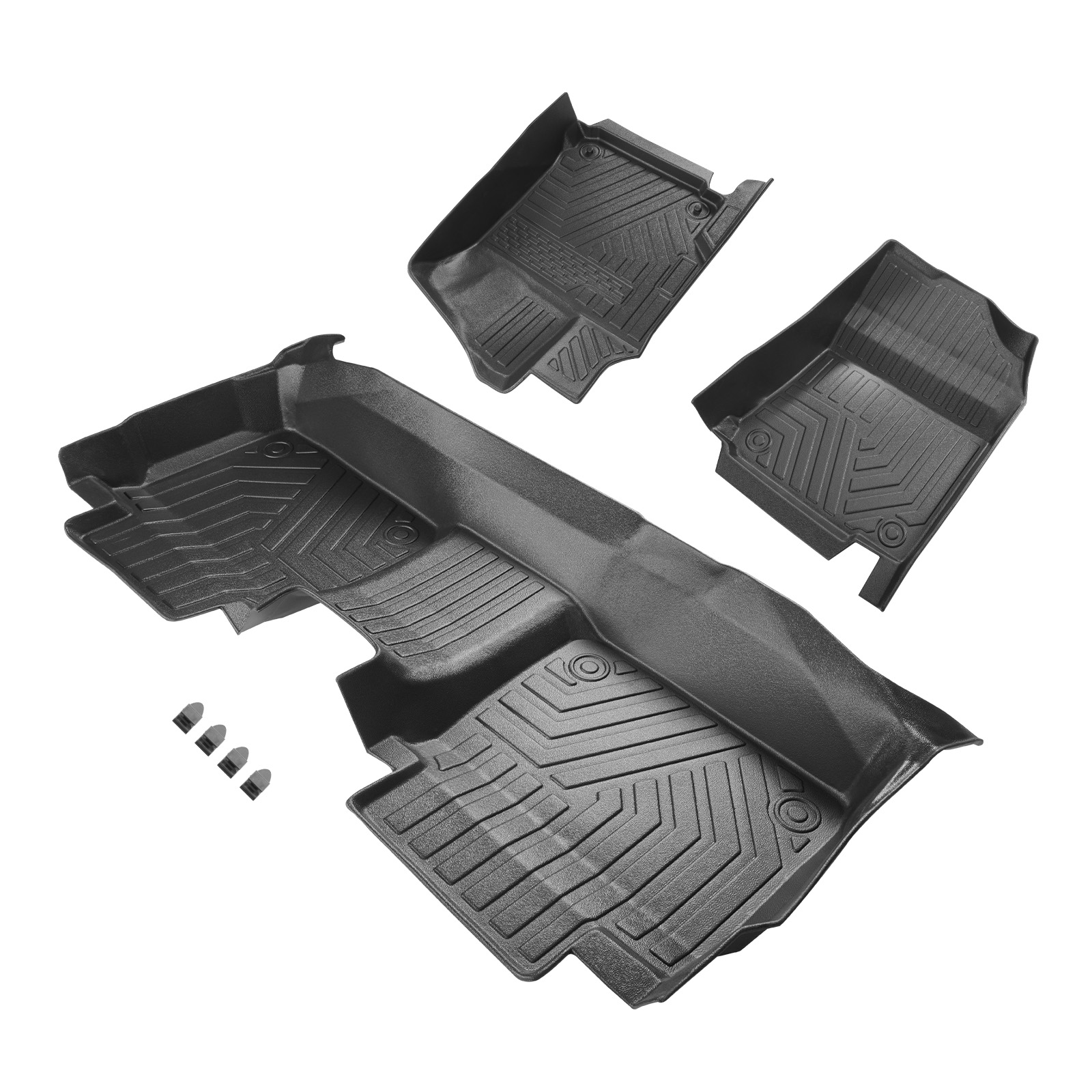 Car Carpret Floor Mat Liner 3D Molded All Weather For Toyota Camry 2012-2017
