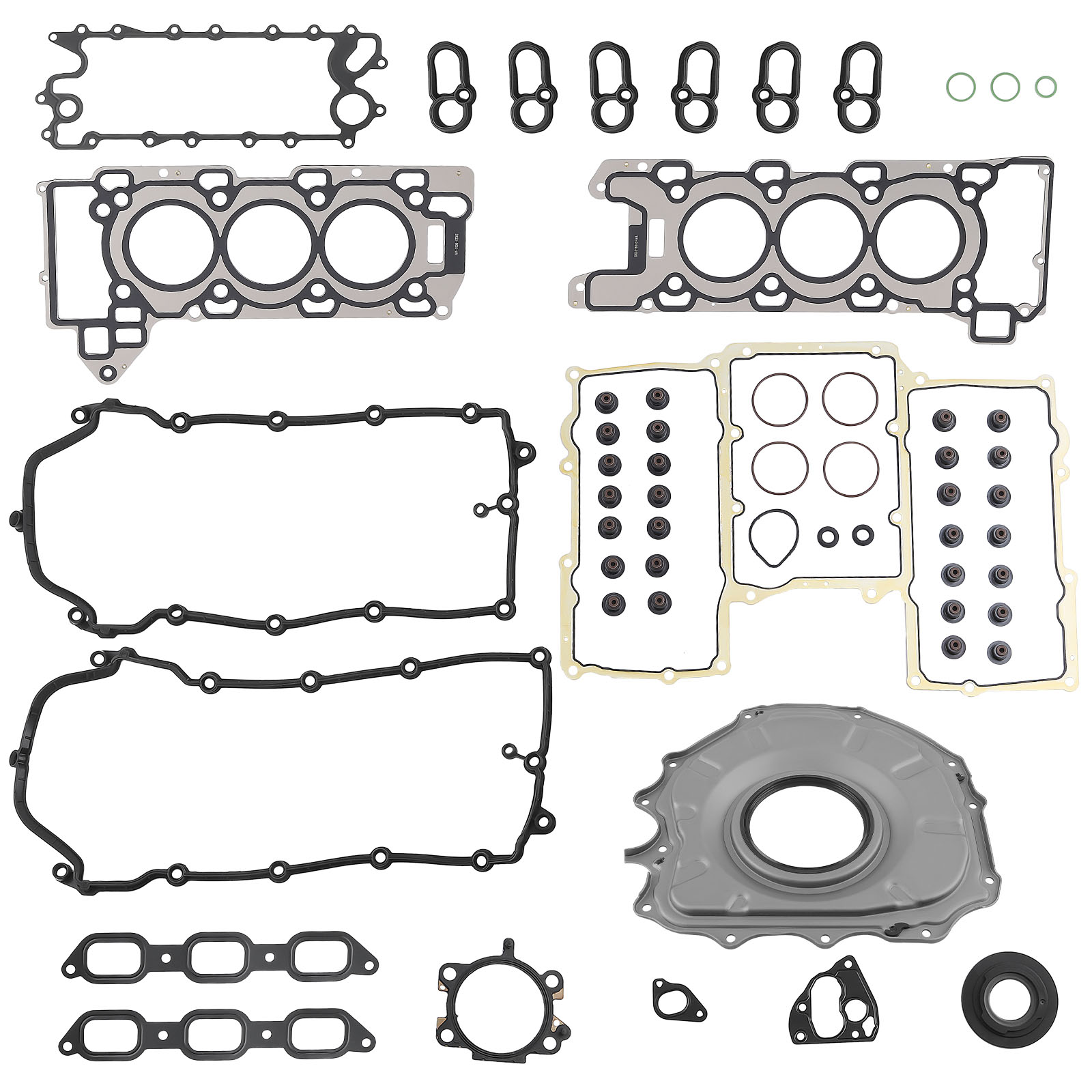 AJ126 3.0 Engine Overhaul Gasket Seals Kit For Jaguar XF Land Rover Discovery V6