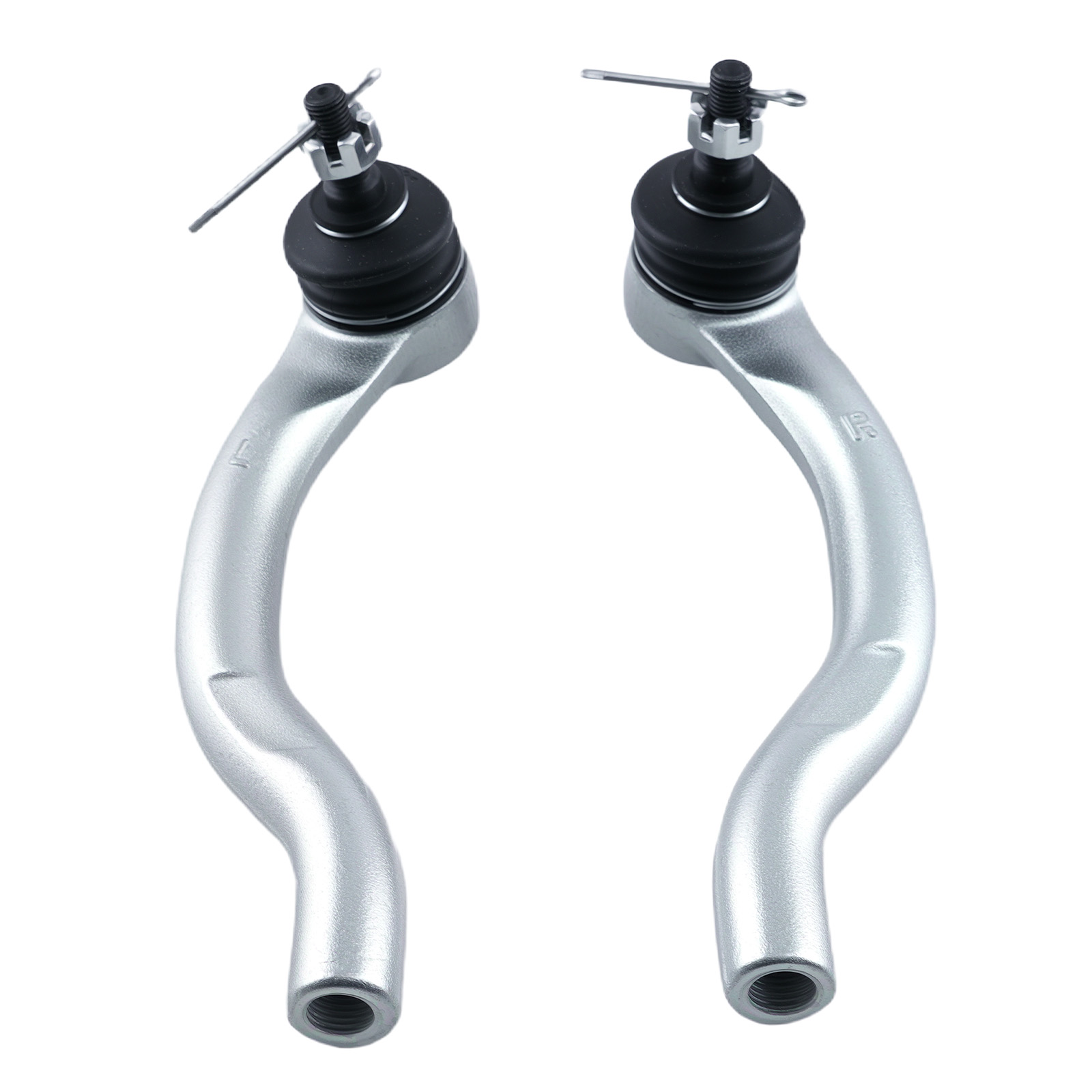 2pcs Outer Tie Rod Ends For 2003 2004 2005 2006 2007 Honda Accord 2.4L 3.0L