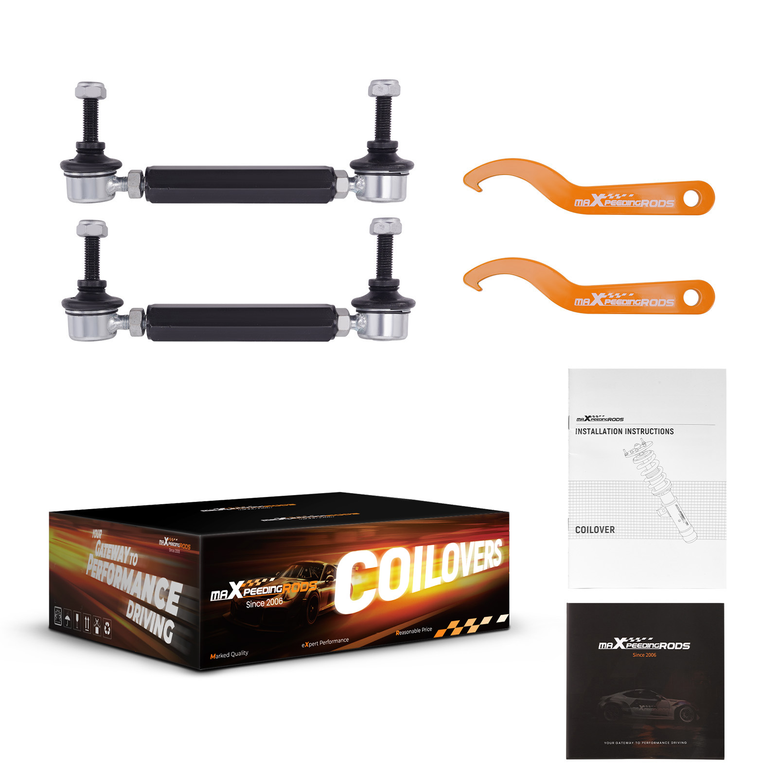 Einstellbar Dämpfung Gewindefahrwerk for Mazda 323 Mazdaspeed Protegé 99-03