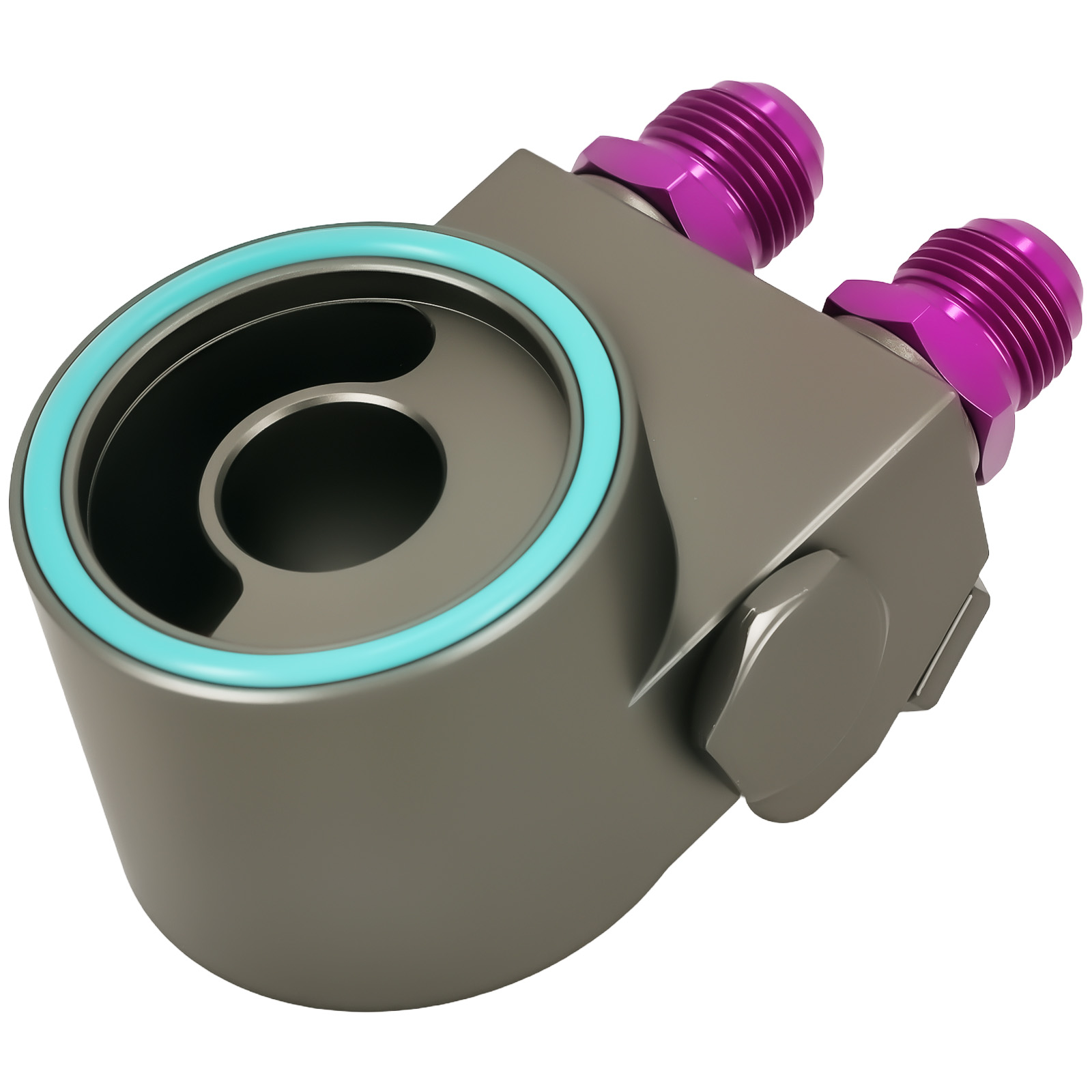 Oil Filter Adapter Kit AN10 for Honda Civic FC1 FK7 Gen10 Purple M20*1.5