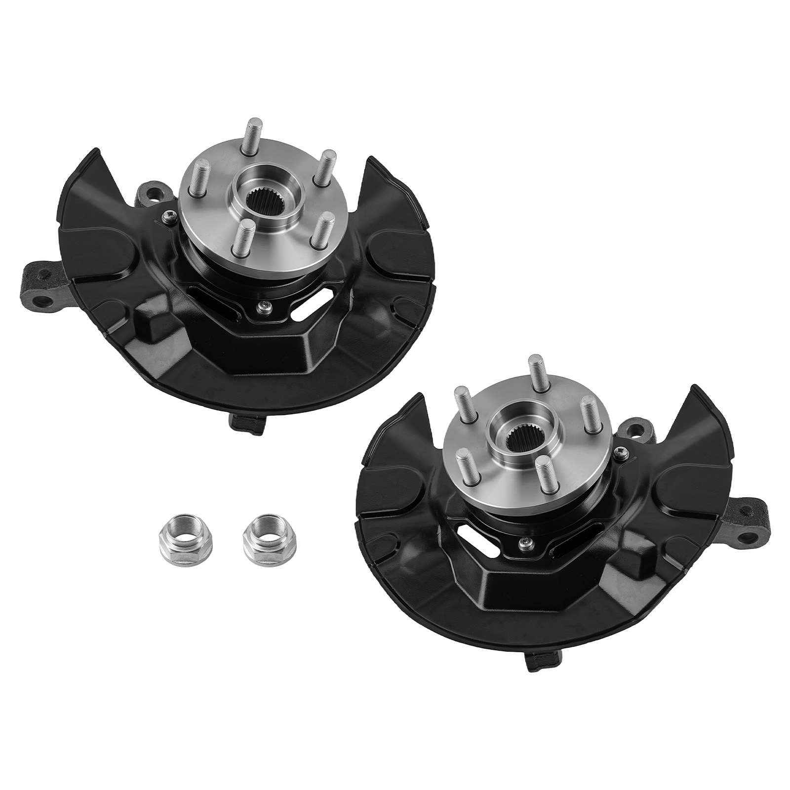 Left & Right Knuckle Steering Wheel Bearing Hub Assy For Toyota Matrix 03-08