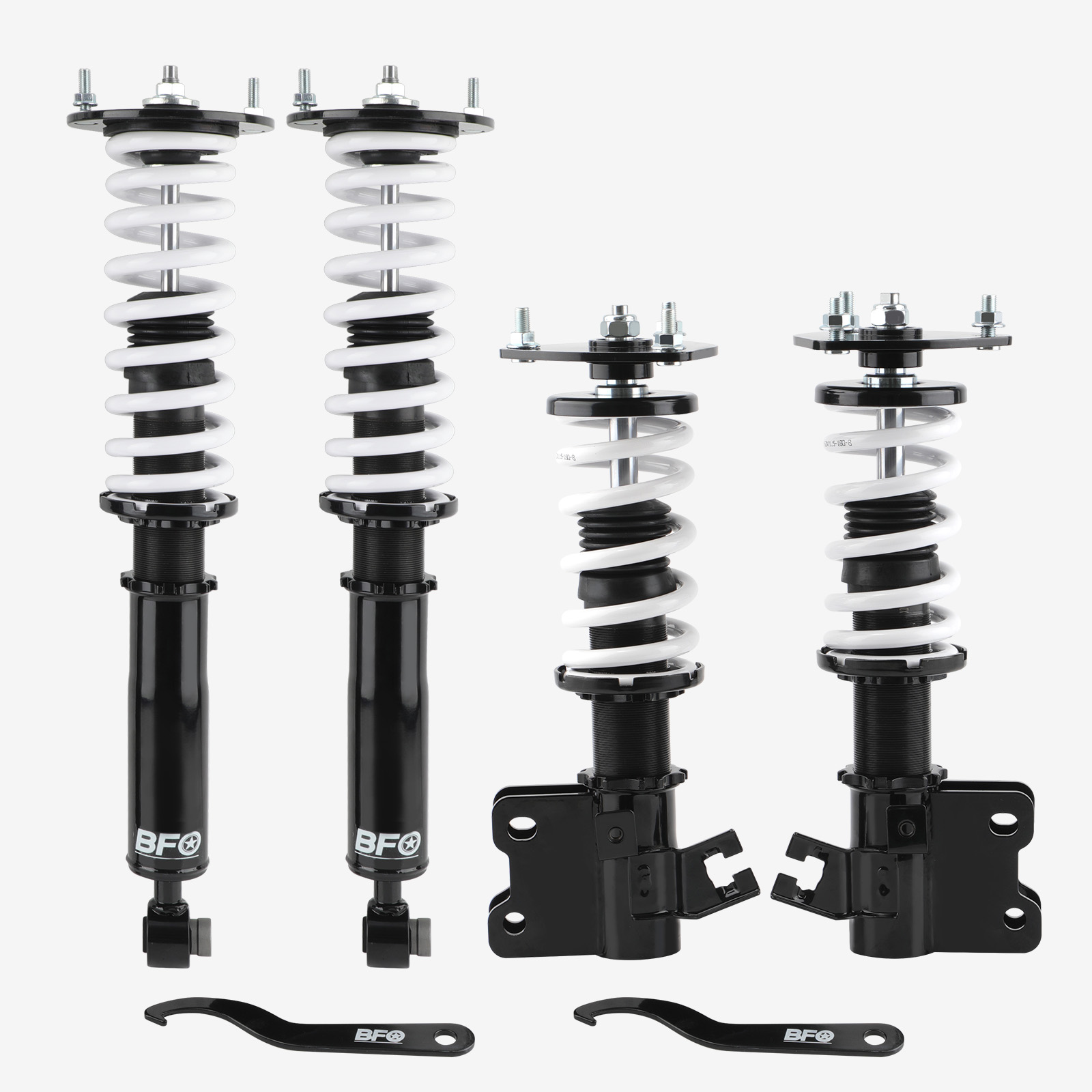 Front + Rear 4PCS Coilovers Lowering Kit For Nissan Silvia 240sx S14 1995-98