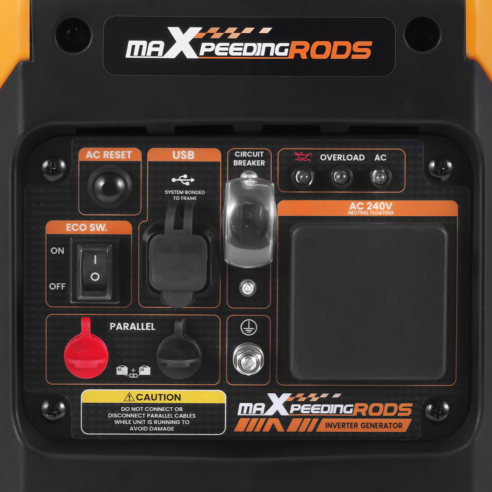 Inverter Generator 2.3KW Max Generators Portable Silent Pure Sine Wave for camp