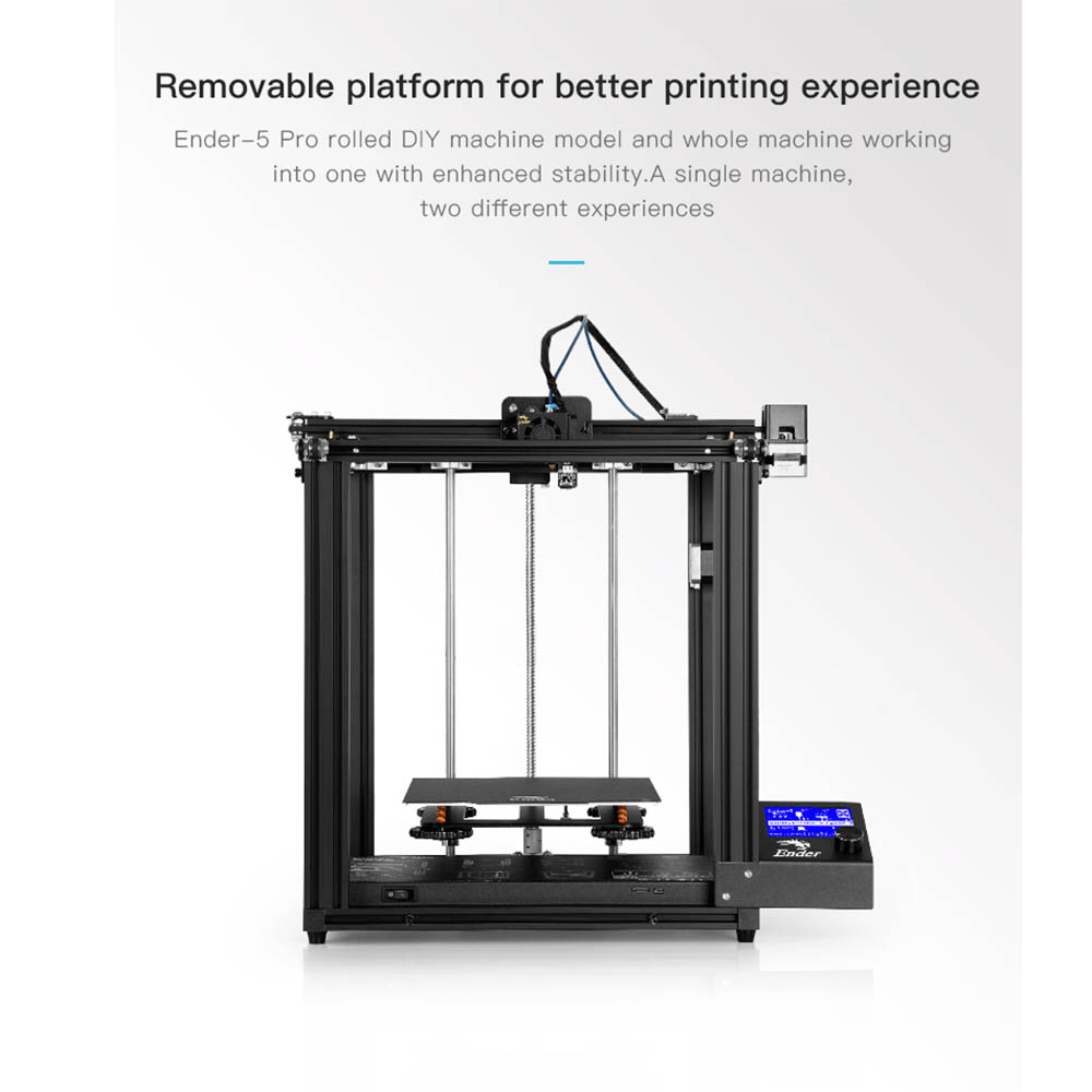 Creality  Ender 5 Pro Hochpräziser 3D Drucker DIY Kit 3D Printer 220*220*300mm