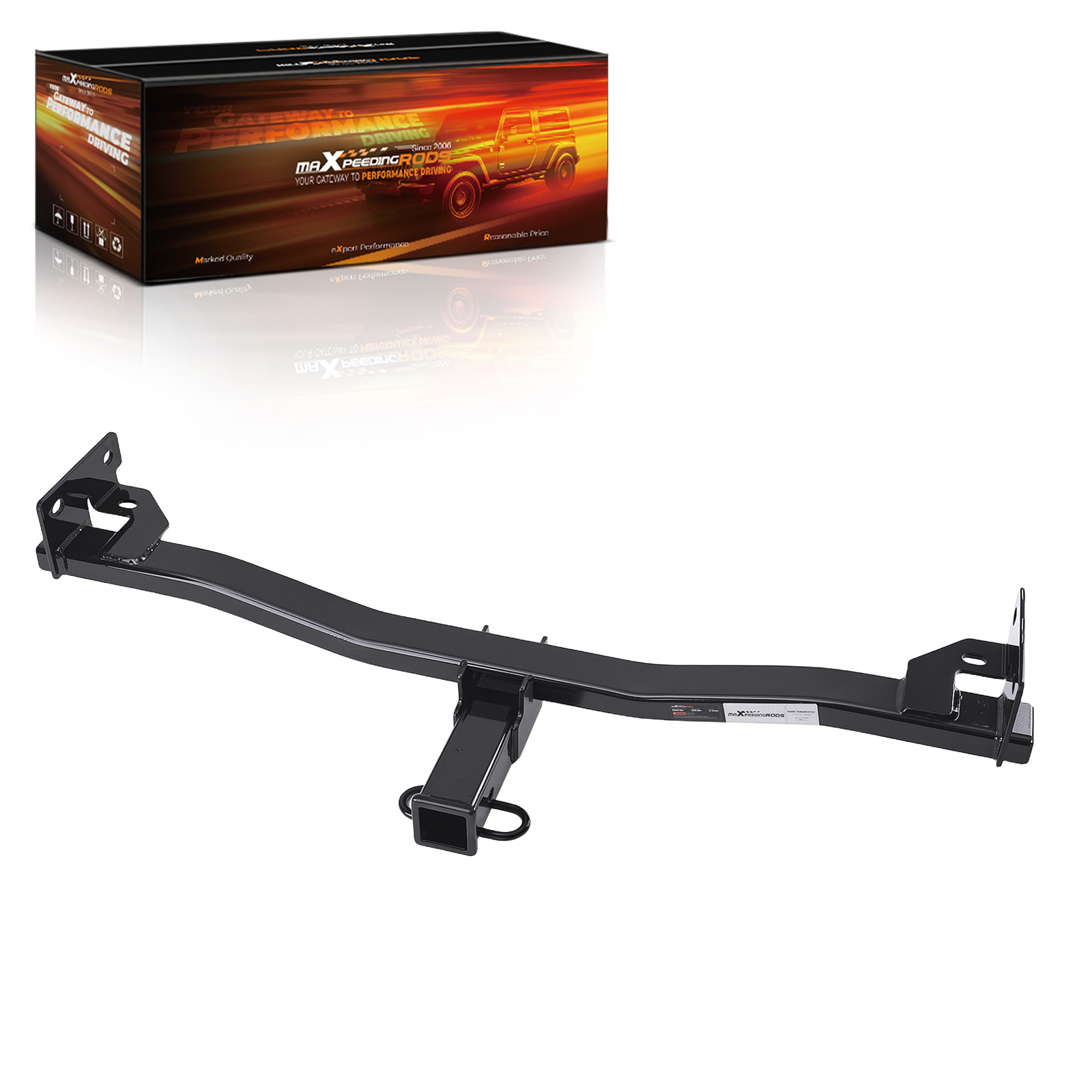 2in Trailer Hitch for Hyundai Tucson 2022-2025 Powder Coat Class 3
