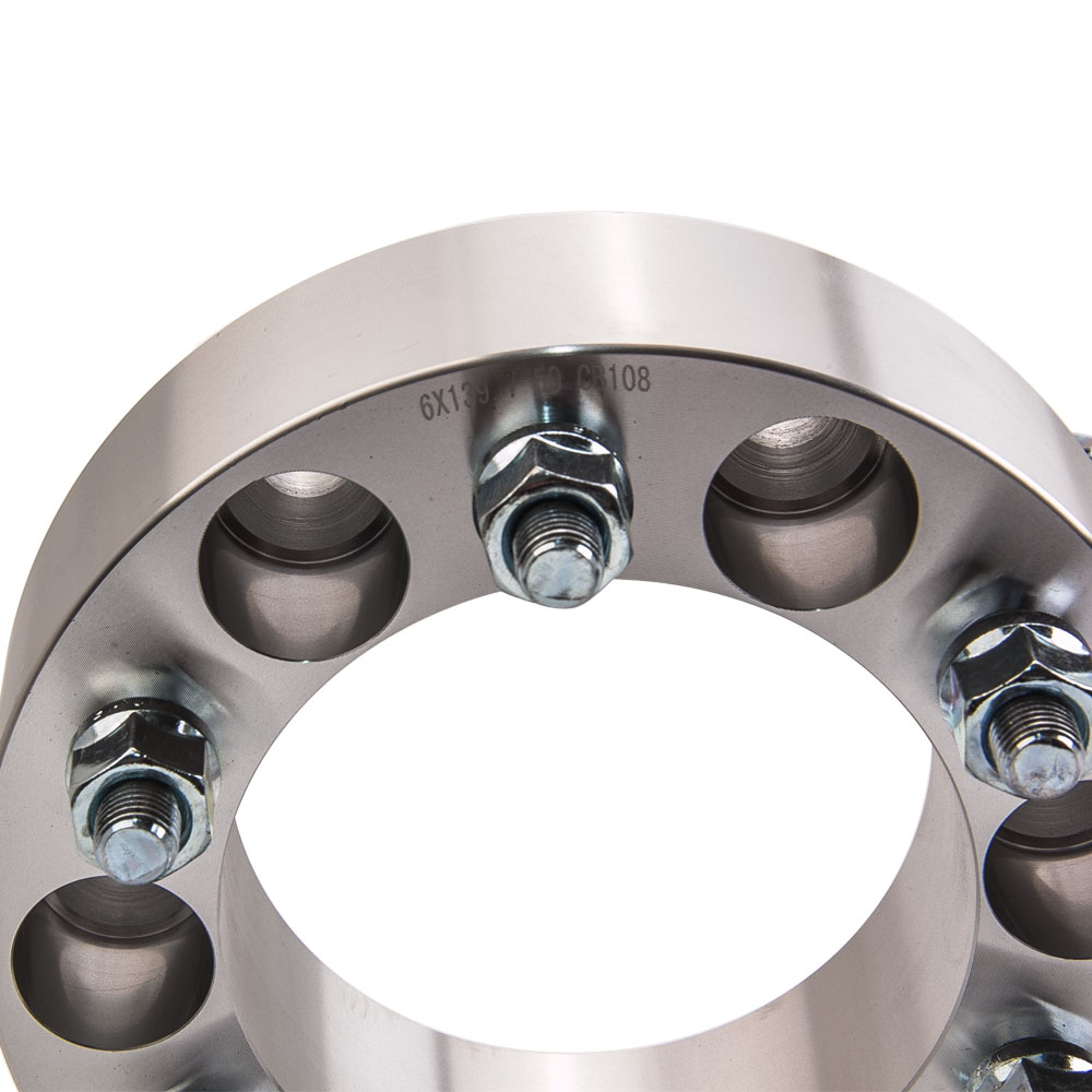 4pcs 50mm High Safety Wheel Spacer Spacers 6x139.7 for Landcruiser Patrol Hilux