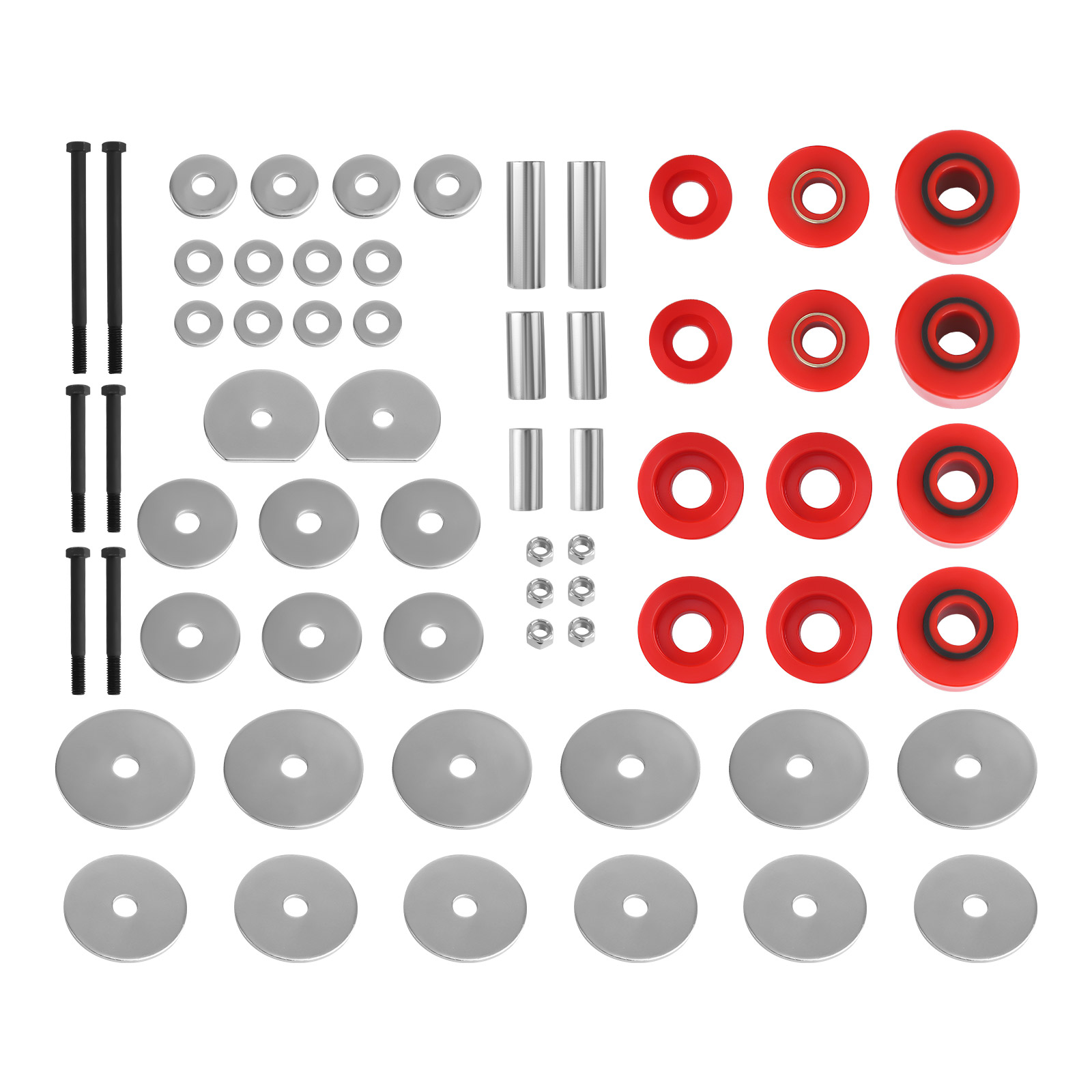 Body Cab Mount Bushing Set for Ford F150/F250/F350 1980-1998 4.4123R 4.4123G