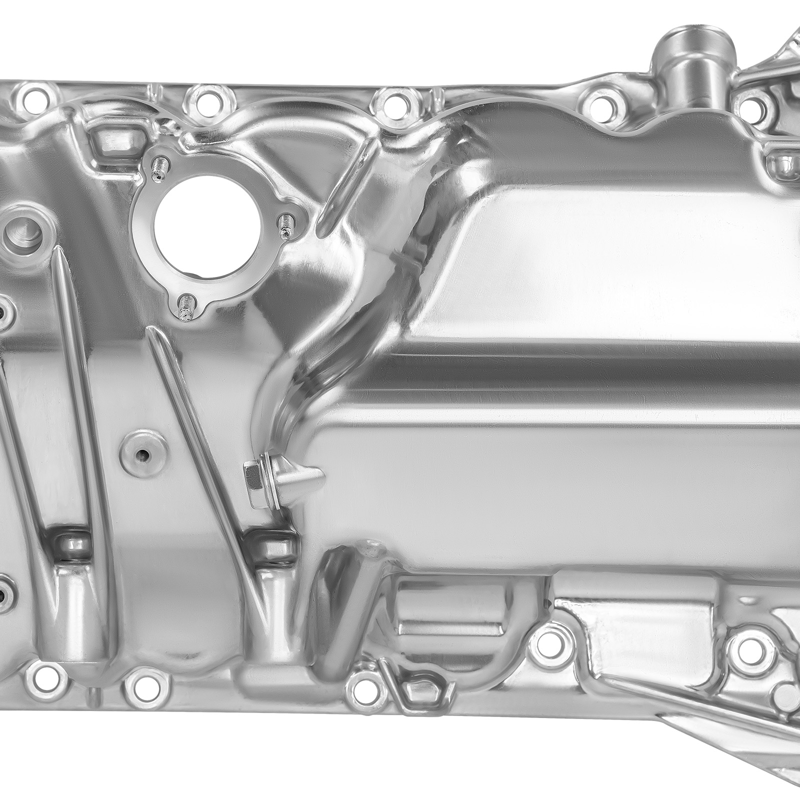 1x Aluminum Engine Oil Pan for Mini Cooper Clubman Countryman 2.0L l4 2016-2019