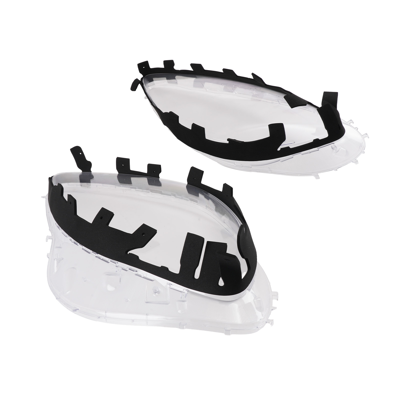Front Headlight Headlmap Lens Cover for Chevrolet Corvette C6 2005-2013 Clear