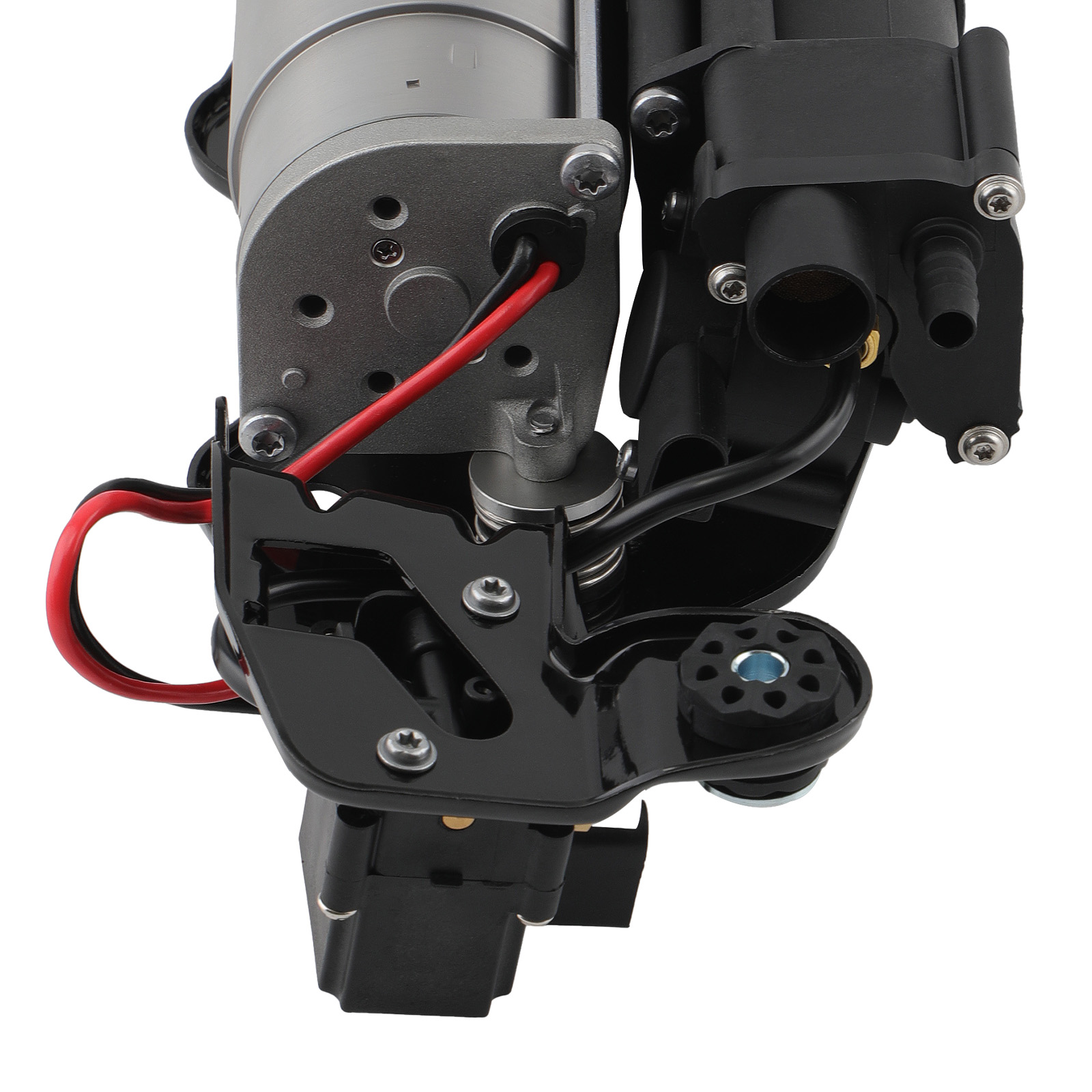 2X Luftfederung Hinten + Kompressor + Ventilblcok for BMW X5 F15 F85 X6 F16 F86