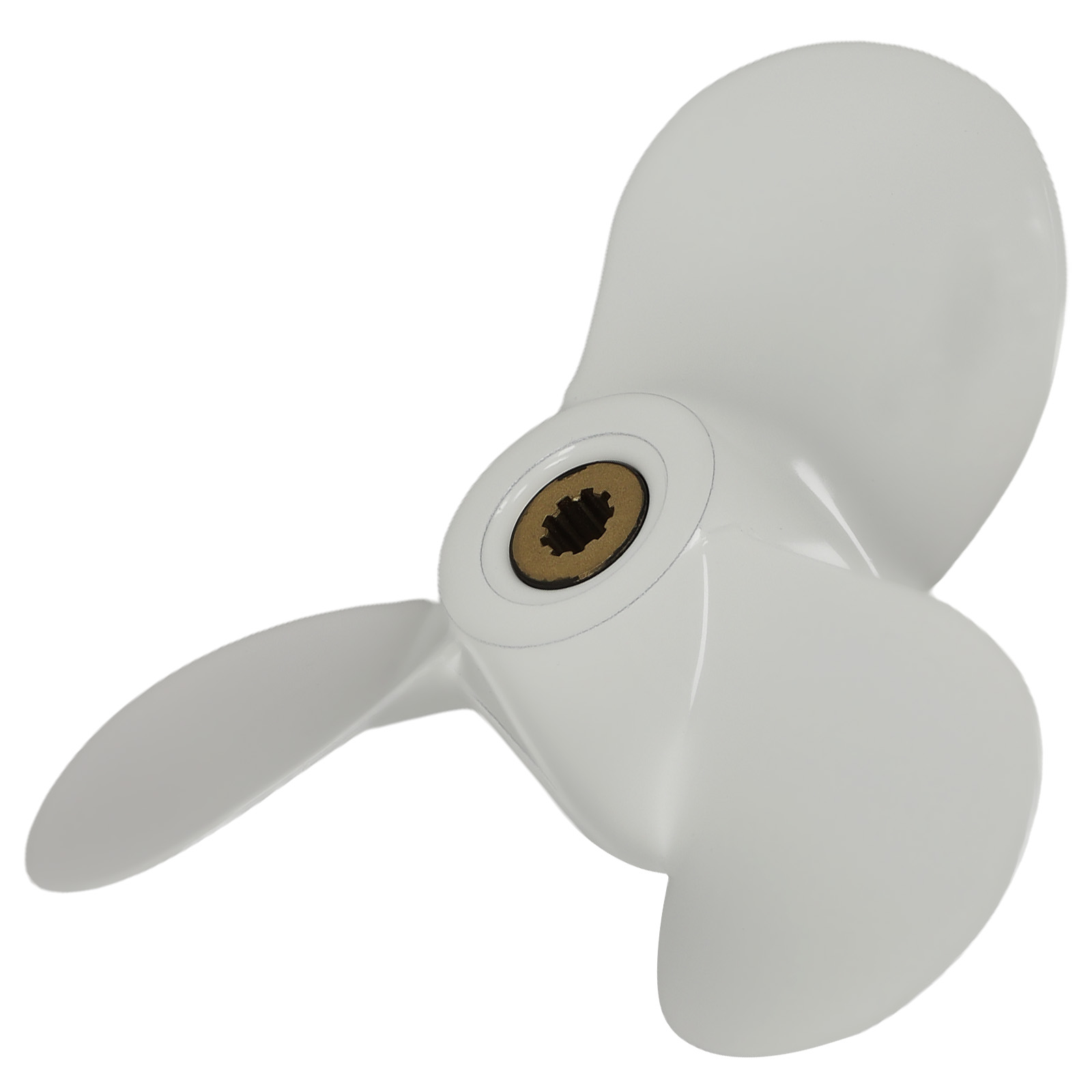 7.5x7 Aluminum Propeller for Yamaha 4-6HP 6E0-45943-01-EL RH 9 Tooth