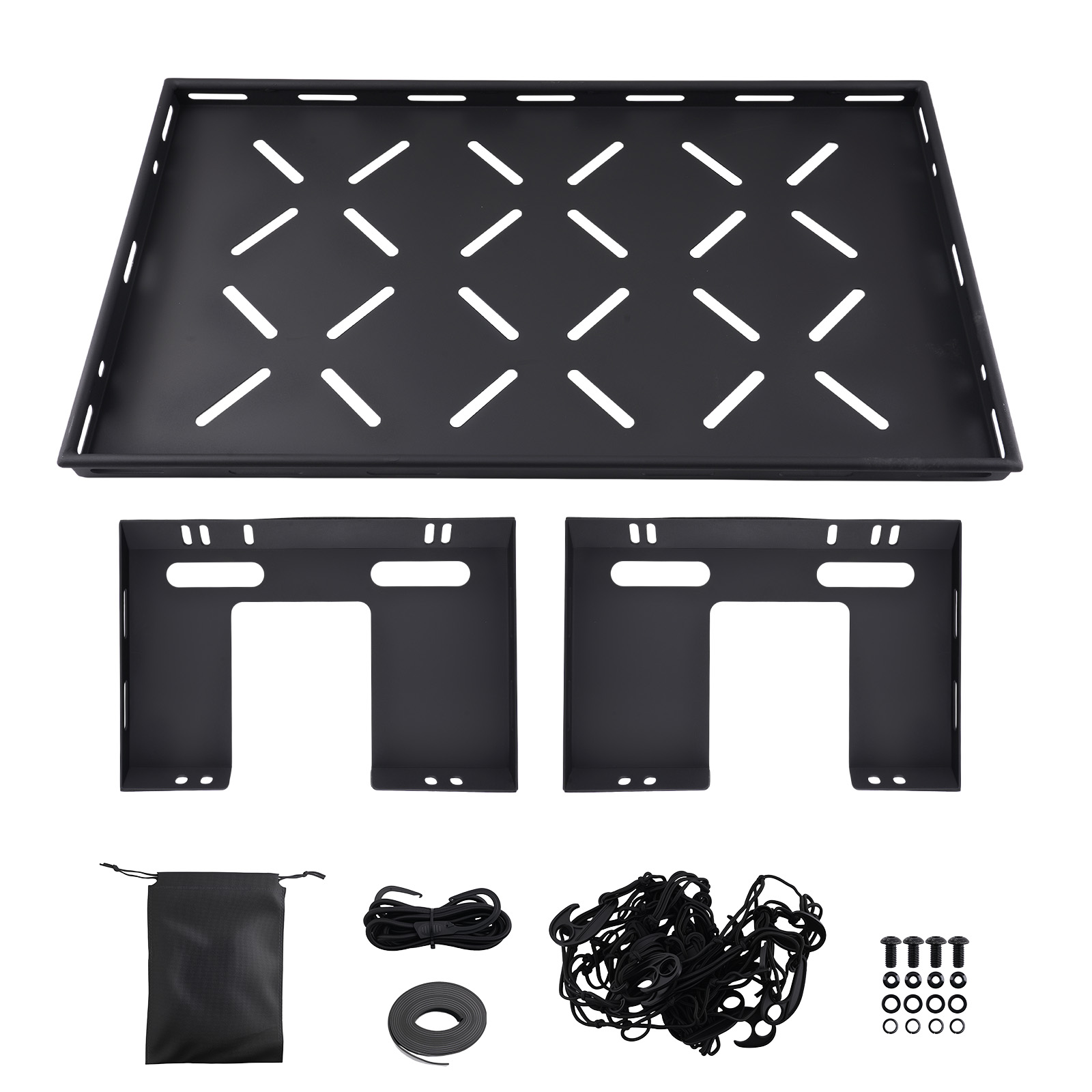 Cargo Basket Tray for Jeep Wrangler JK JL 2007-2026 4-Door Hardtop Steel