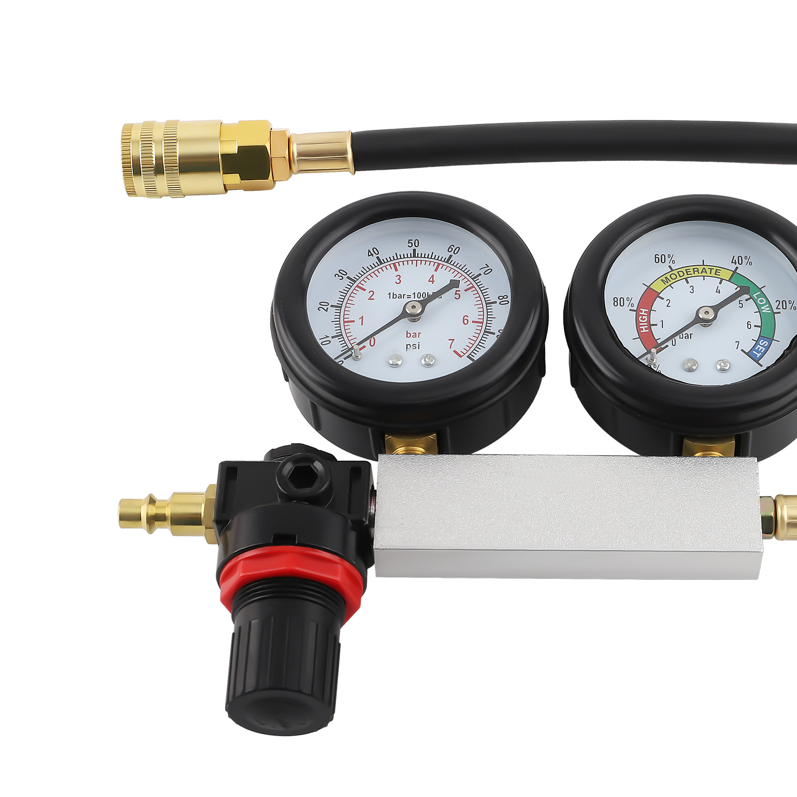 Druckverlust Tester Druckverlustprüfer Kompressionstester Prüfer TU-21 0-100 P