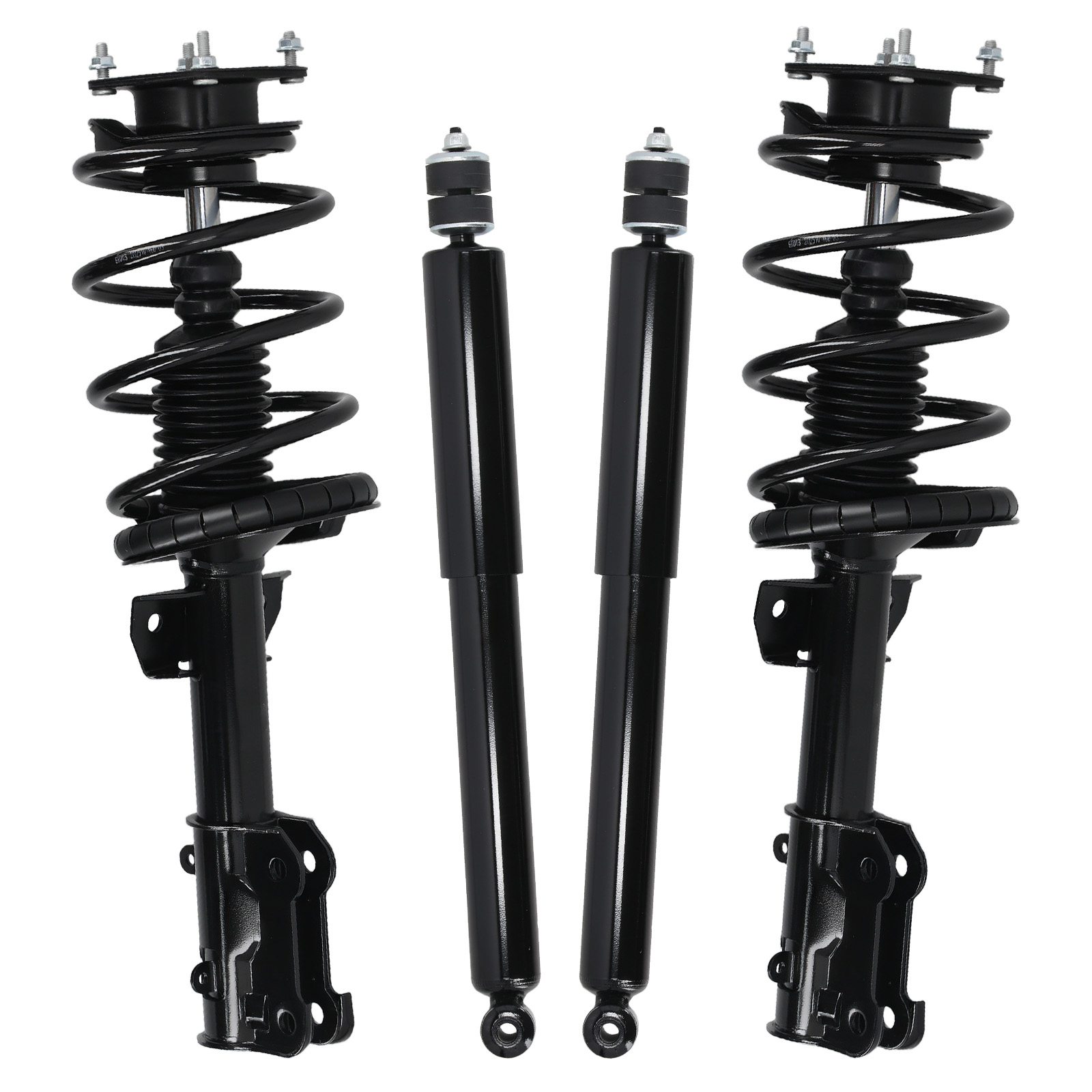 4pcs Front Rear Struts w/Coil Spring for Ford Mustang RWD 2011-2014 349026
