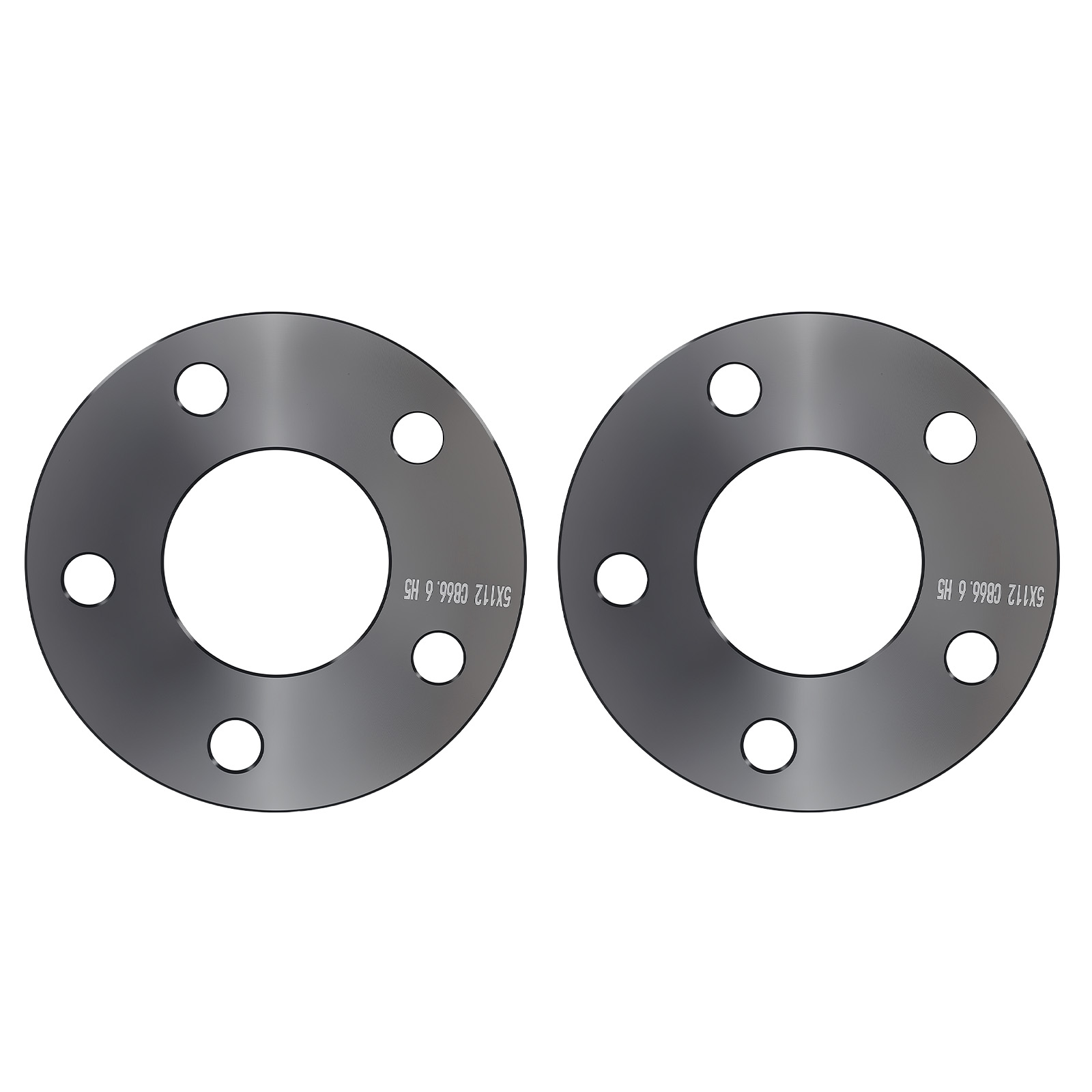2x Espaciadores 5mm 5x112 for Mercedes A B C E S 6061-T6 M14x1.5x33mm
