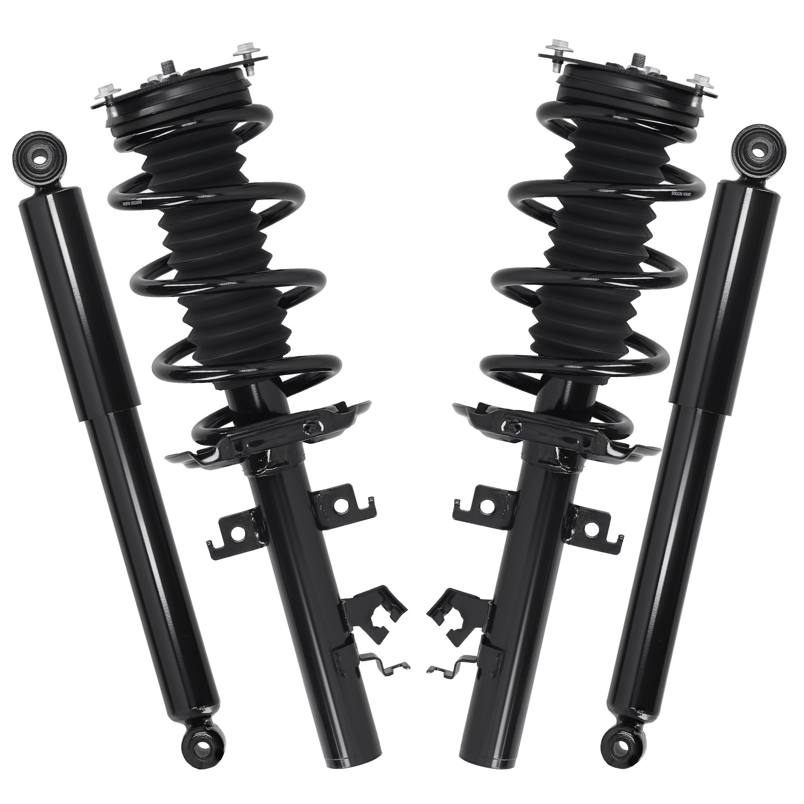 Front Rear Left Right Side Struts w/Coil FOR Nissan Rogue 2014-2020 FWD 273075