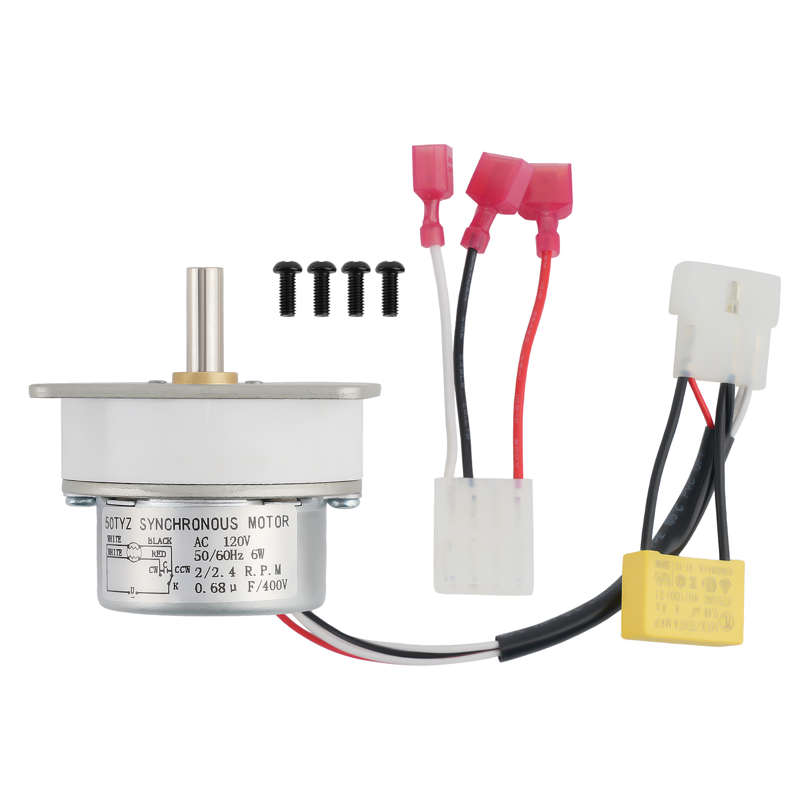 Auger Feed Motor Kit For Heatilator Model PS35, PS50, CAB50,812-4420, 812-4421