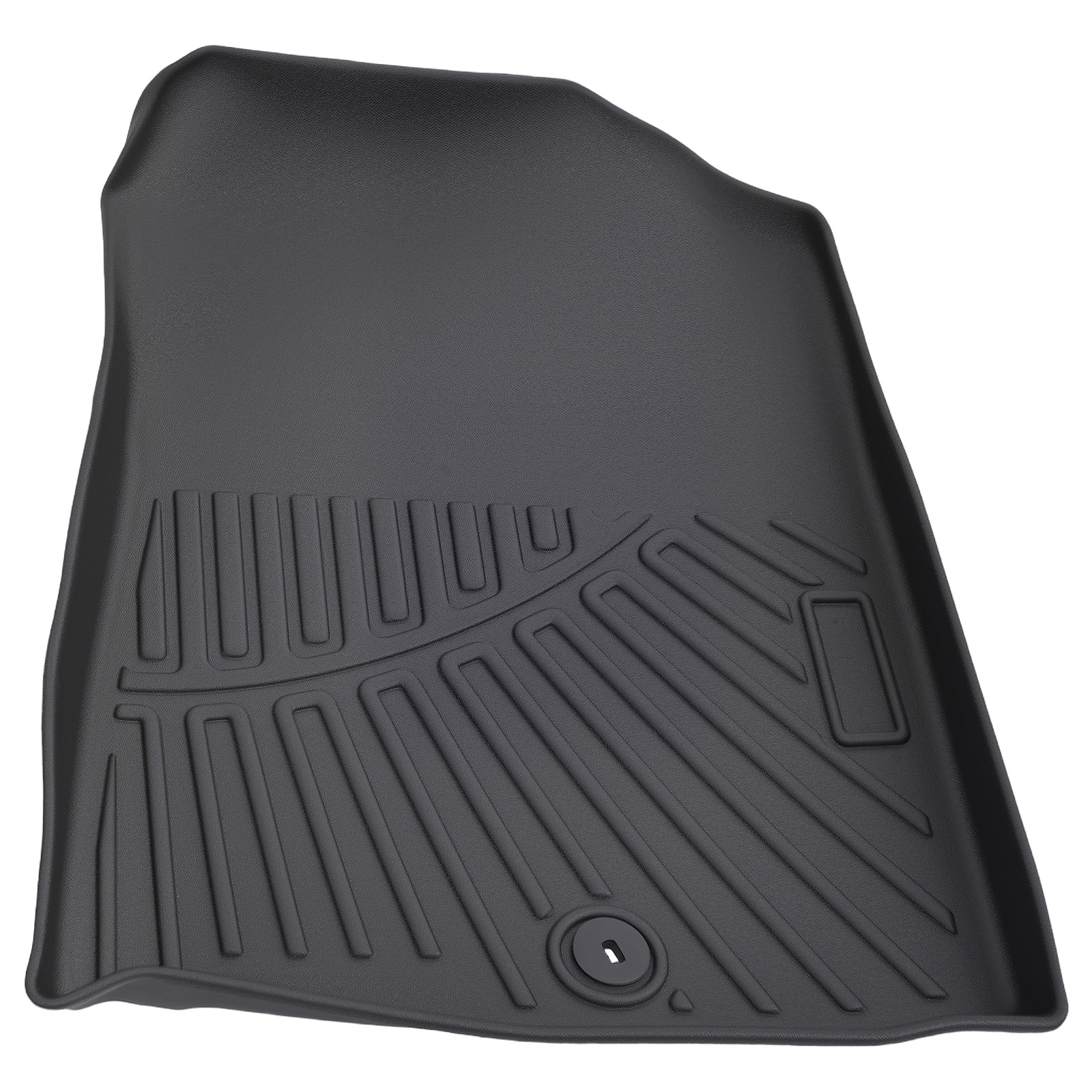 Carpet Floor Mats for Kia Forte 2019-2024 Black TPE Rubber Anti-Slip All Weather