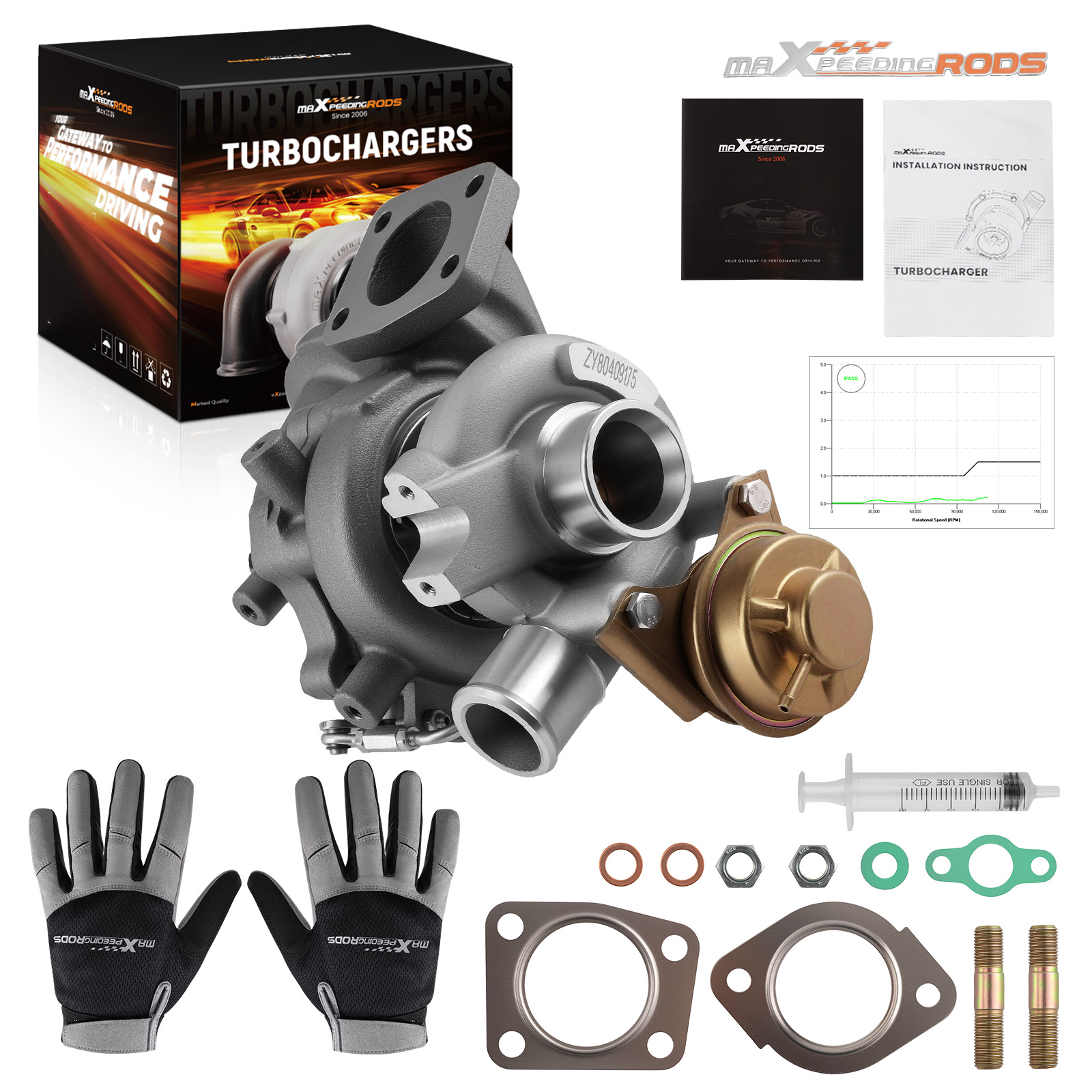 Billet Turbo for Mitsubishi Challenger Pajero 2.5D 4D56T 49135-08800 2001-