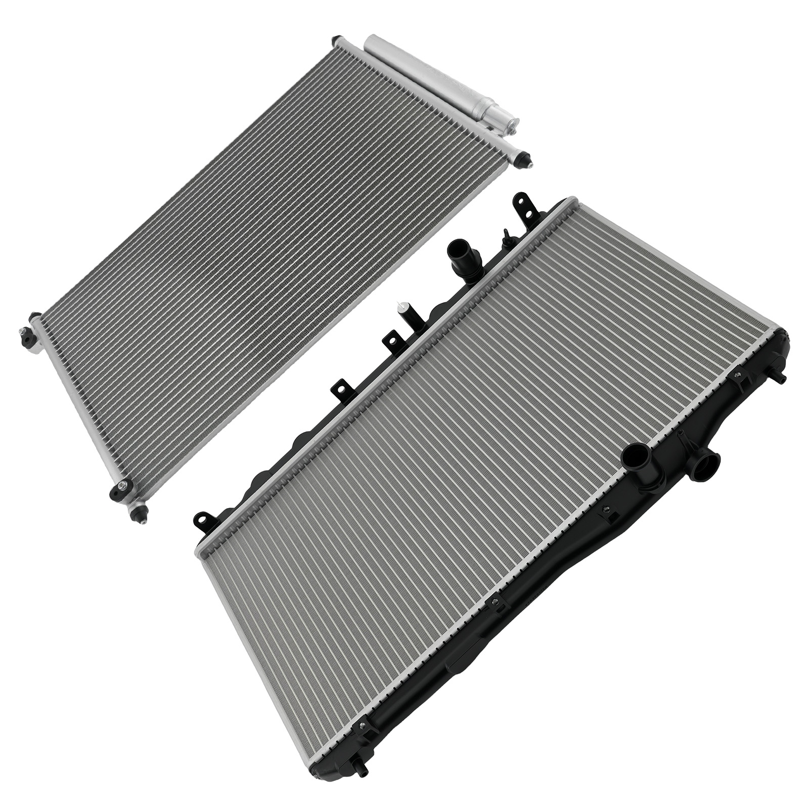 Aluminum Radiator & Condenser for Honda Civic 2012-2015 CU13221 HO3030156