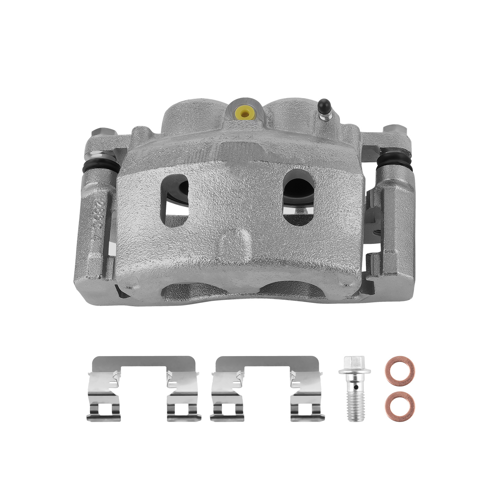 Front Right Disc Brake Caliper w/Bracket For Chevy Silverado GMC Sierra Yukon