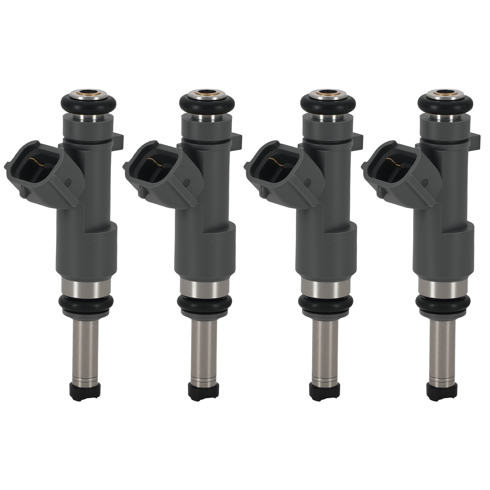 4PCS Fuel Injectors for Nissan NP300 Frontier 2.5L 2016 2017 QR25DE 16600-EA00A