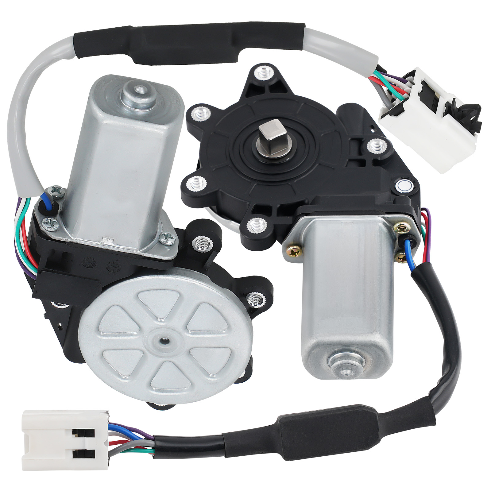 2X Front Left & Right Window Motors For 03-07 Infiniti G35 03-09 Nissan 350Z