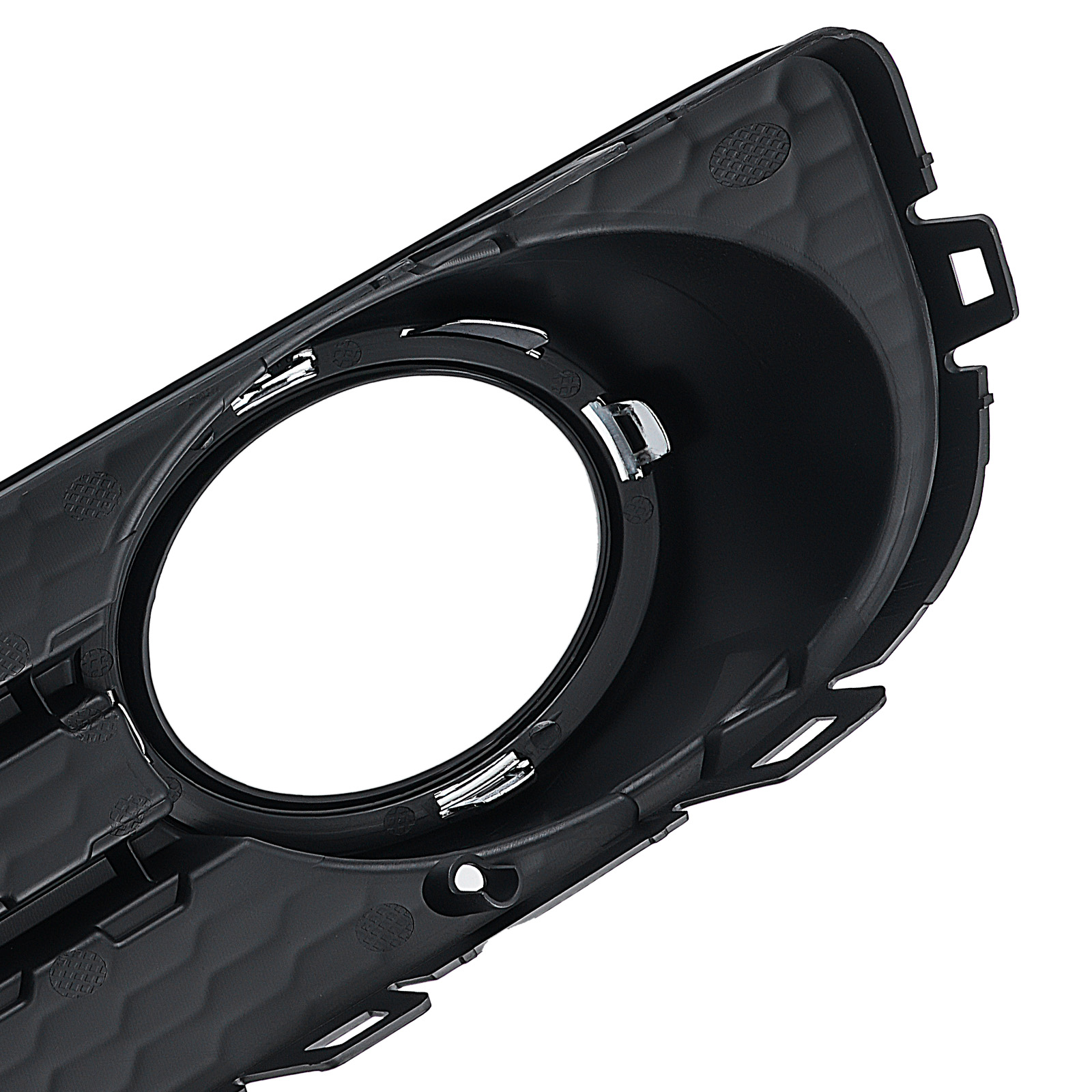 Pair Front Bumper Fog Light Cover for VW Tiguan 2012-2017 5N0853665H 5N0853666H