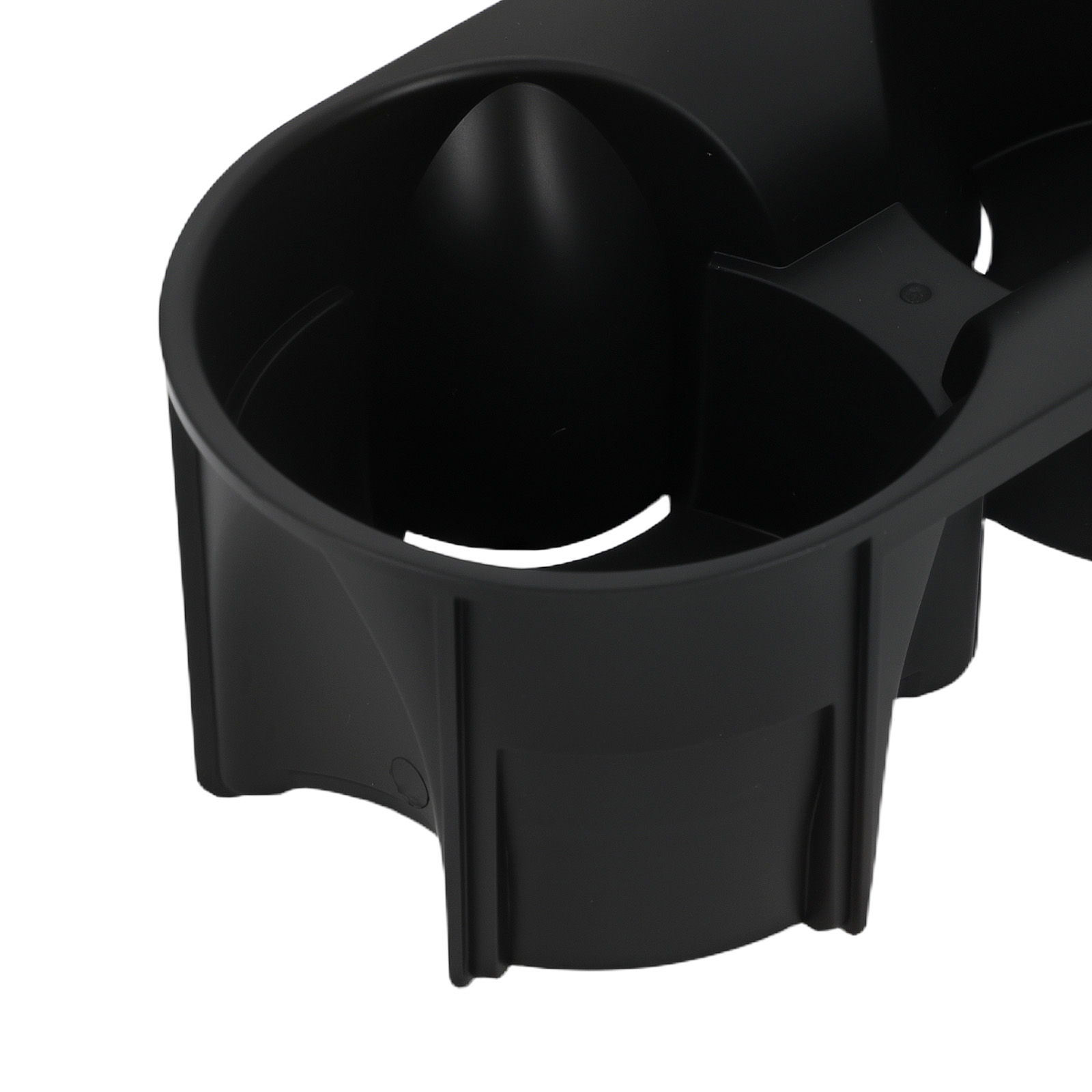 Black Water Cup Holder Console for Jeep Wrangler 2007-2010 1FH72XDVAA Front