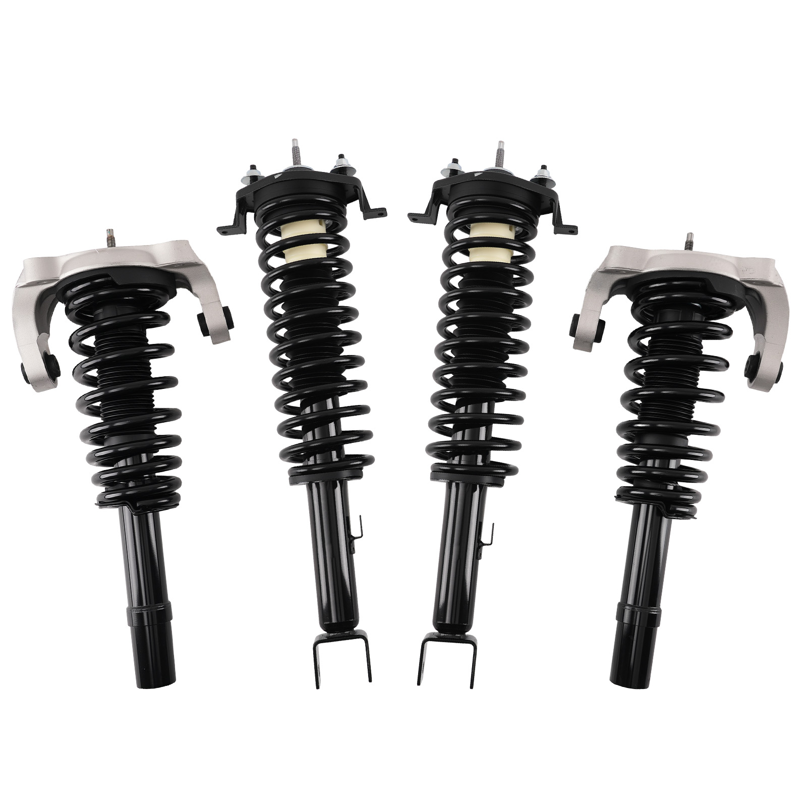 4X Front & Rear Complete Struts & Coil Springs for Dodge Stratus 2001-2006
