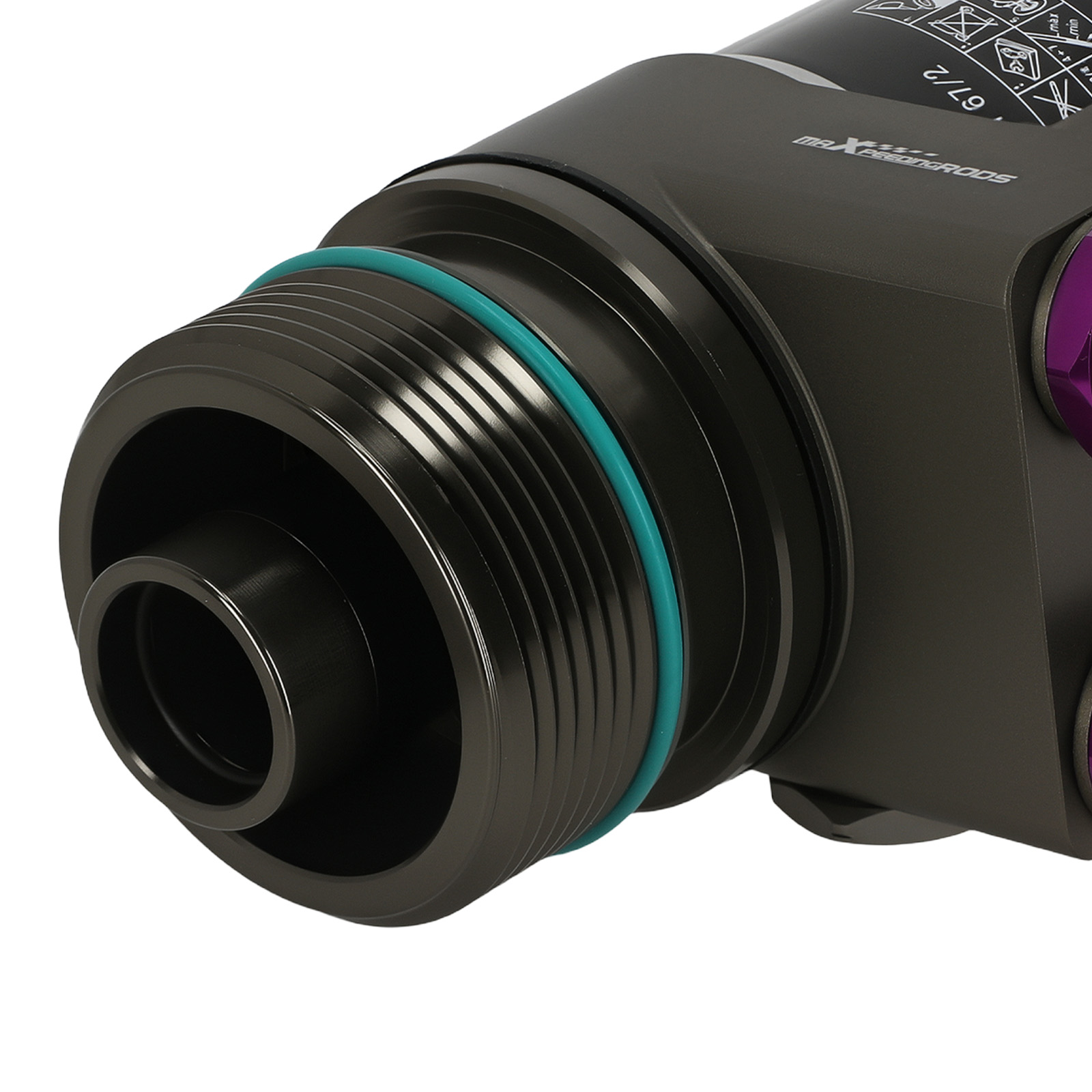 AN10 Oil Sandwich Adapter for VW Golf 7 GTI 1.8T 2.0T MK7 MK7.5 Purple Kit