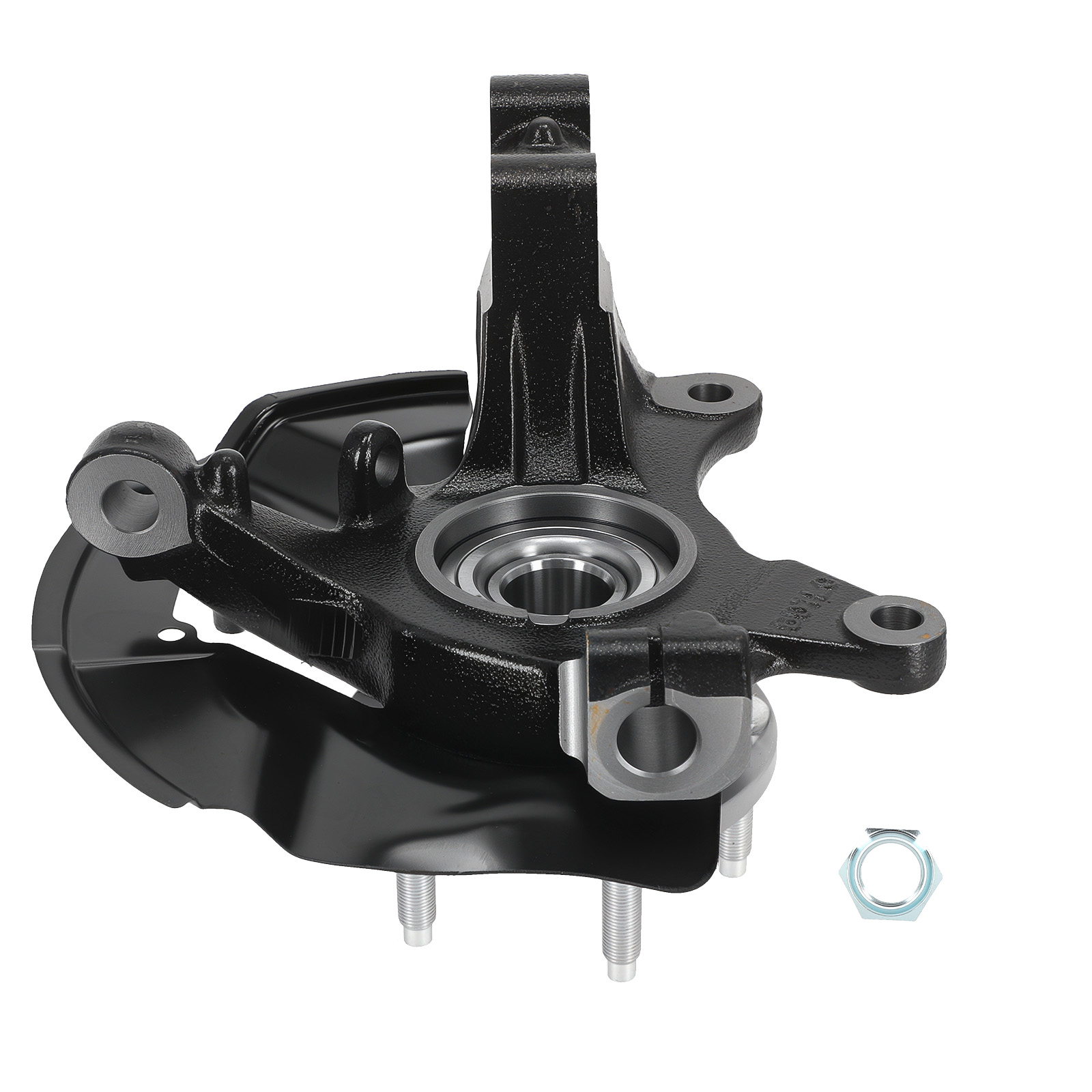 Front Left Steering Knuckle Hub Bearing For Ford Edge 11-14 LK057 Machined