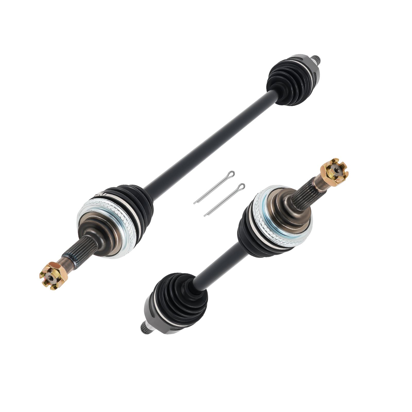 2XFront Driver & Passenger CV Axle Shaft For Toyota Corolla Prizm FWD 1993-2002