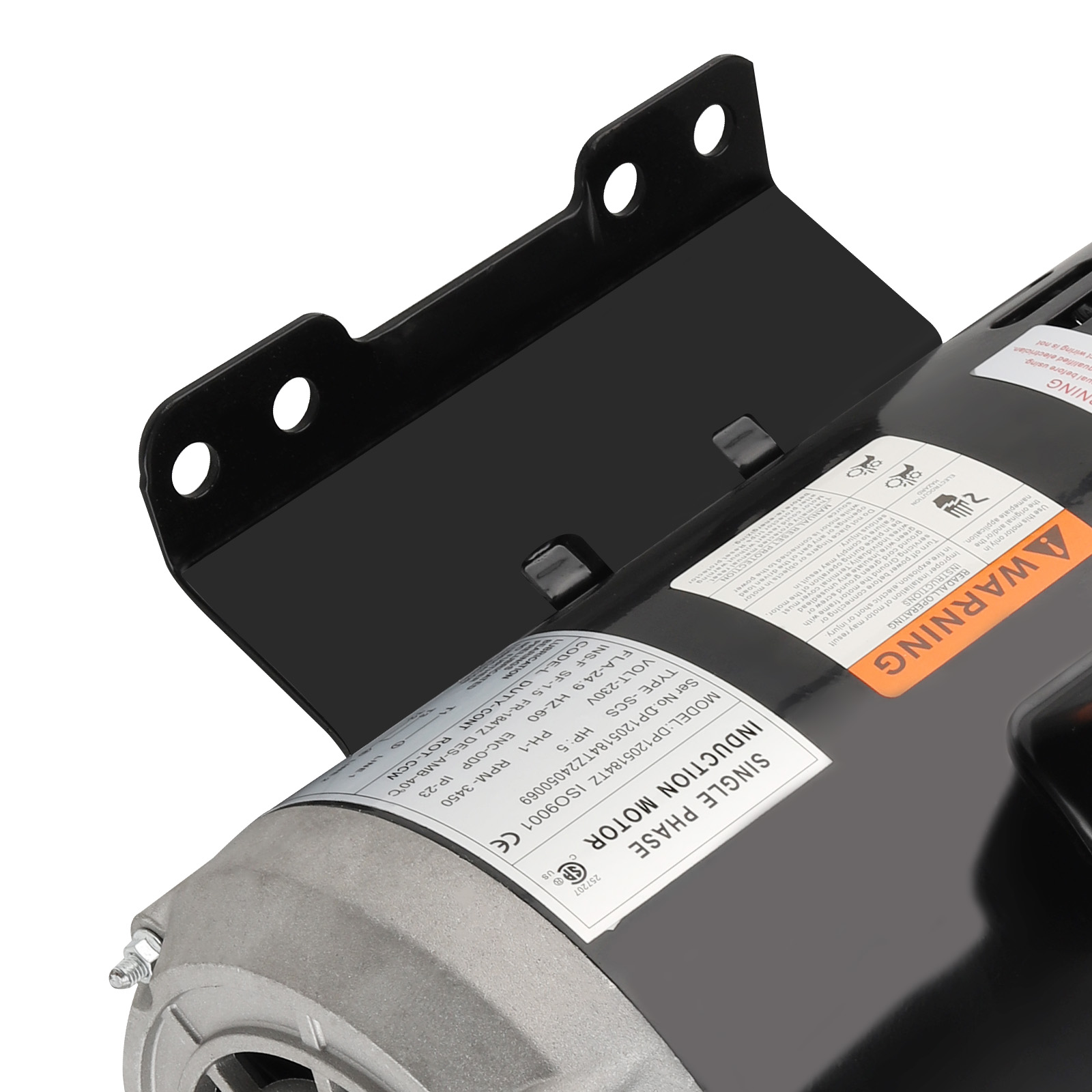 5HP Electric Compressor Motor 184T Frame Size 3450RPM 7/8“ Shaft Keyed 54421193